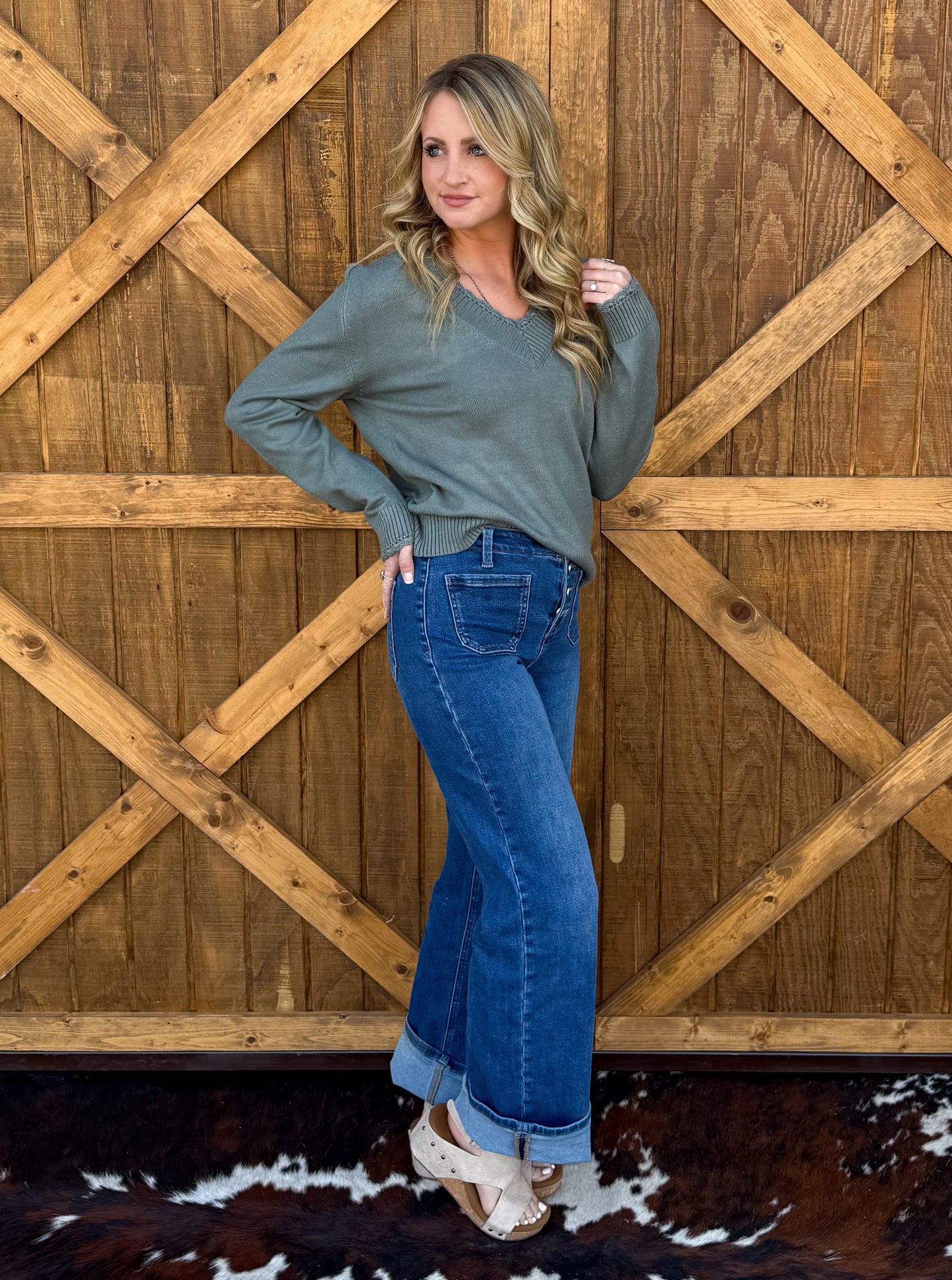 Mountain Green Sweater