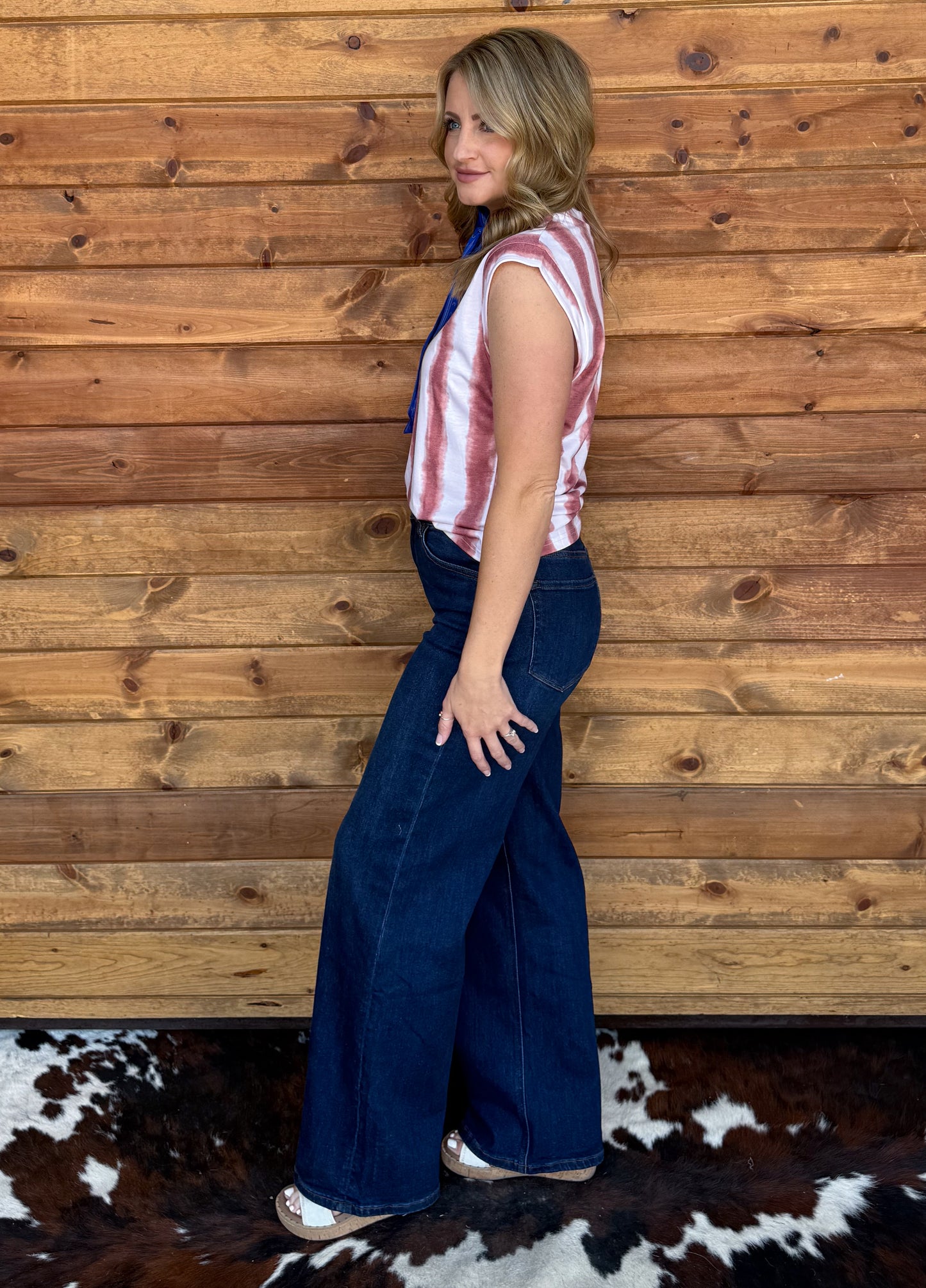 American Striped Top