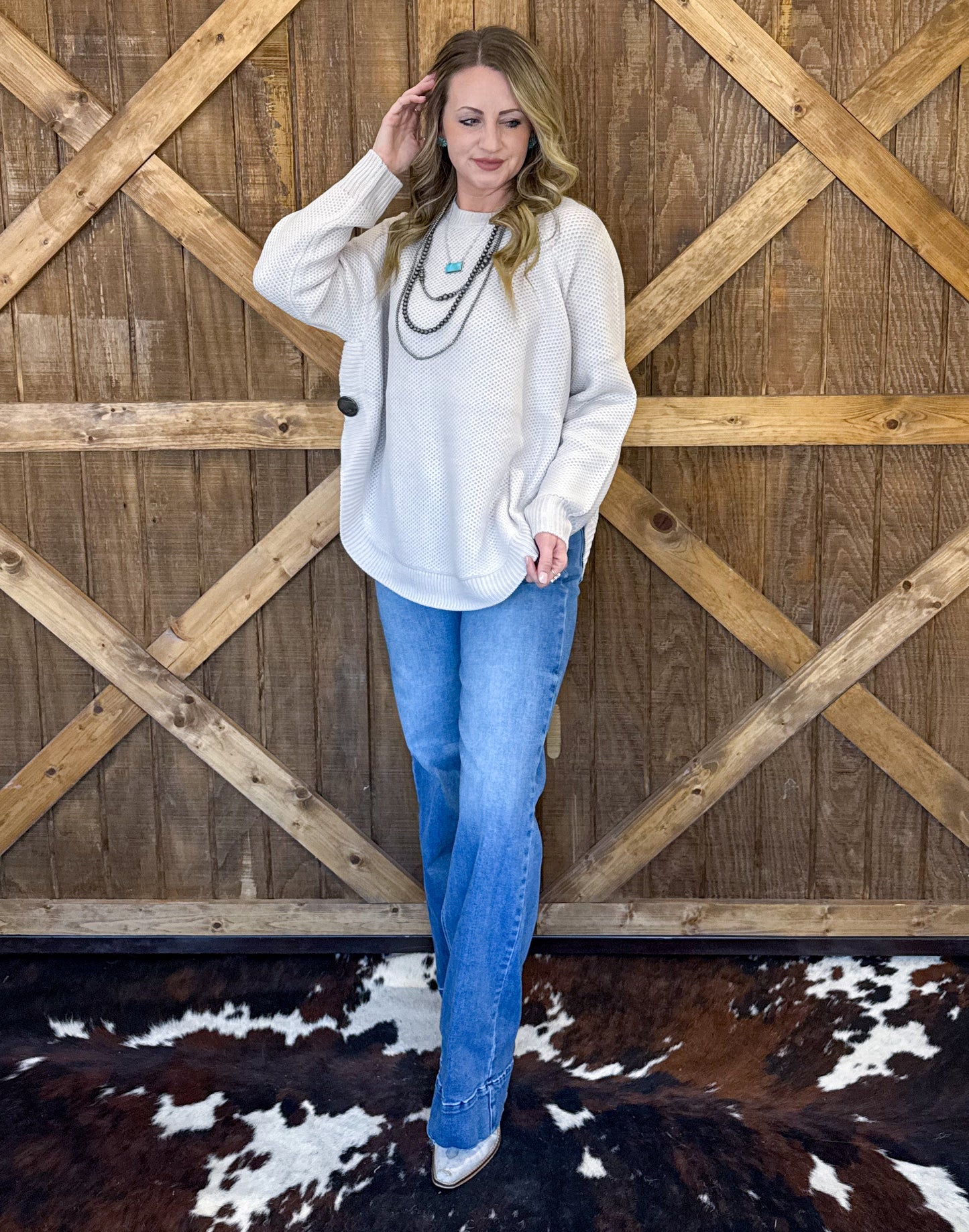 The Hadley Sweater *Natural