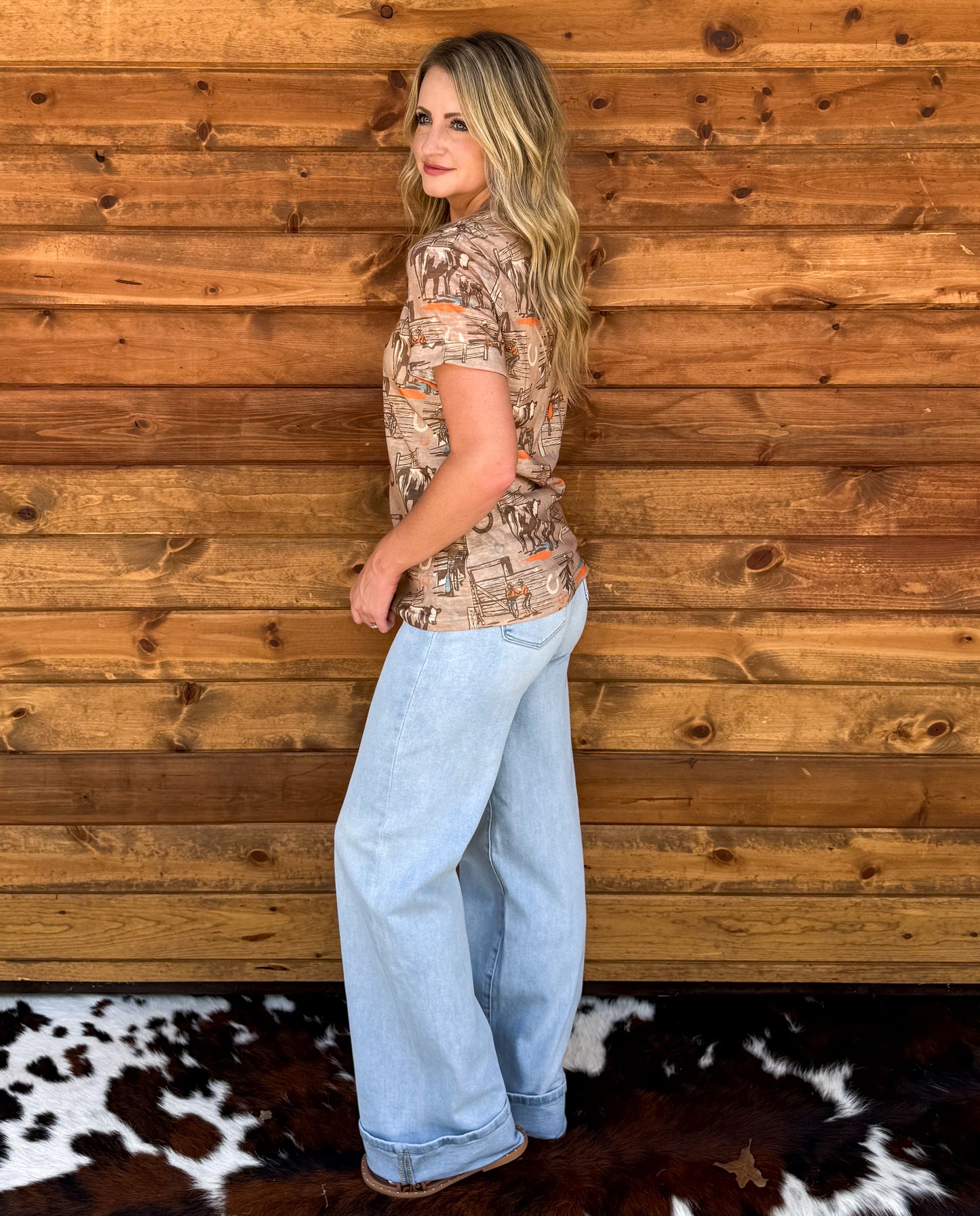 Sunset Ranch Top