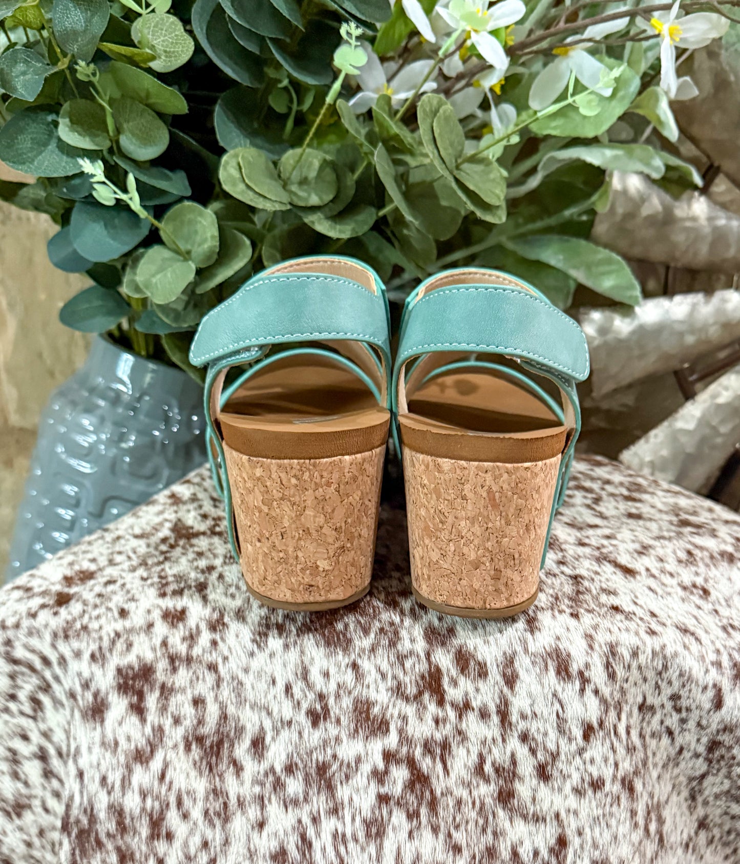 Casper Wedges *Turquoise