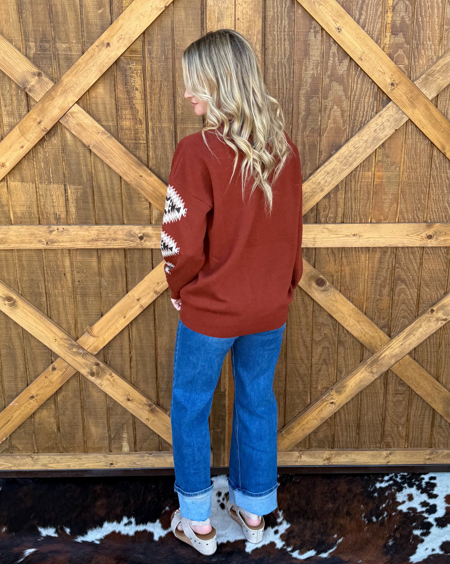 Fall Aztec Sweater