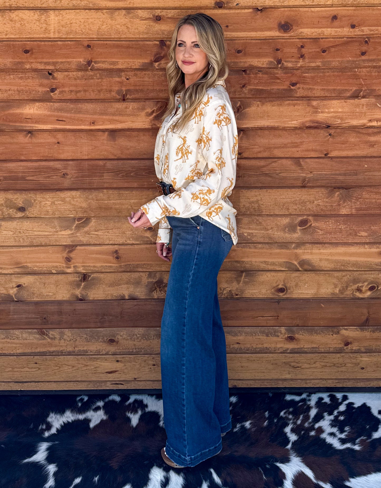 Buckaroo Pearl Snap Top