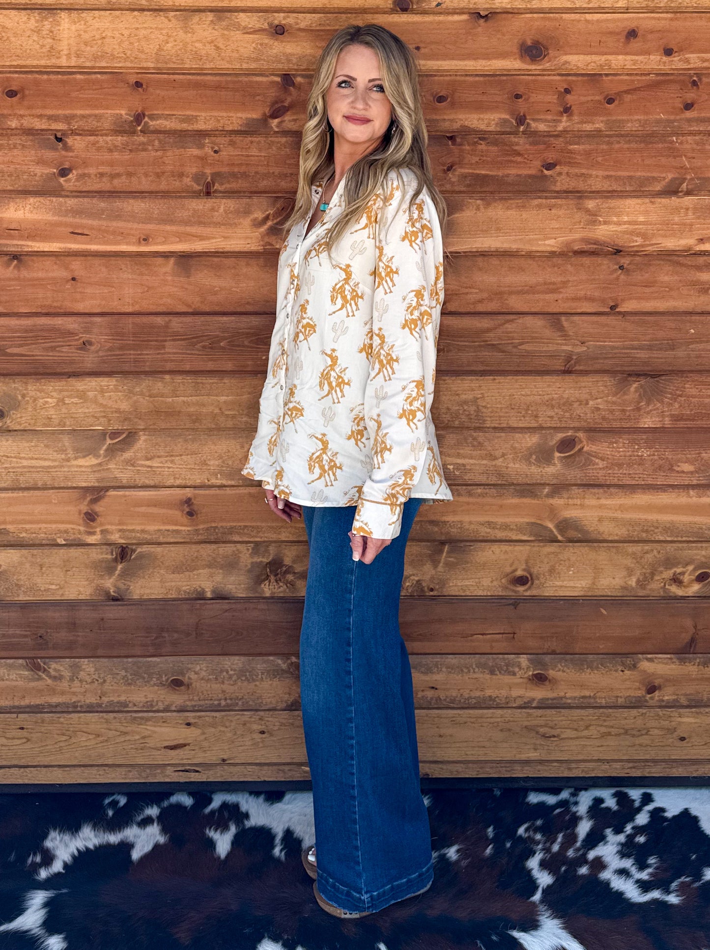 Buckaroo Pearl Snap Top