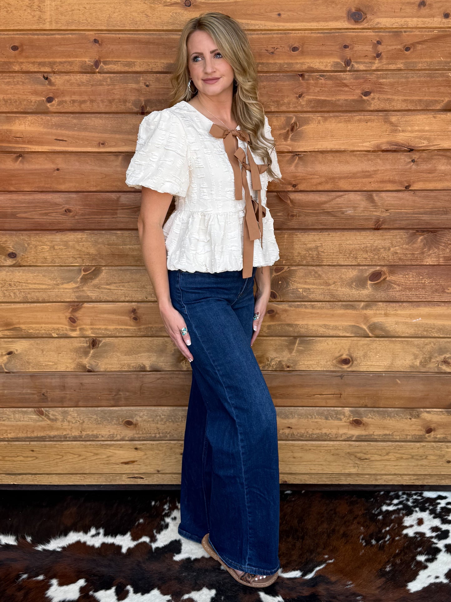The Libby Blouse *Vanilla