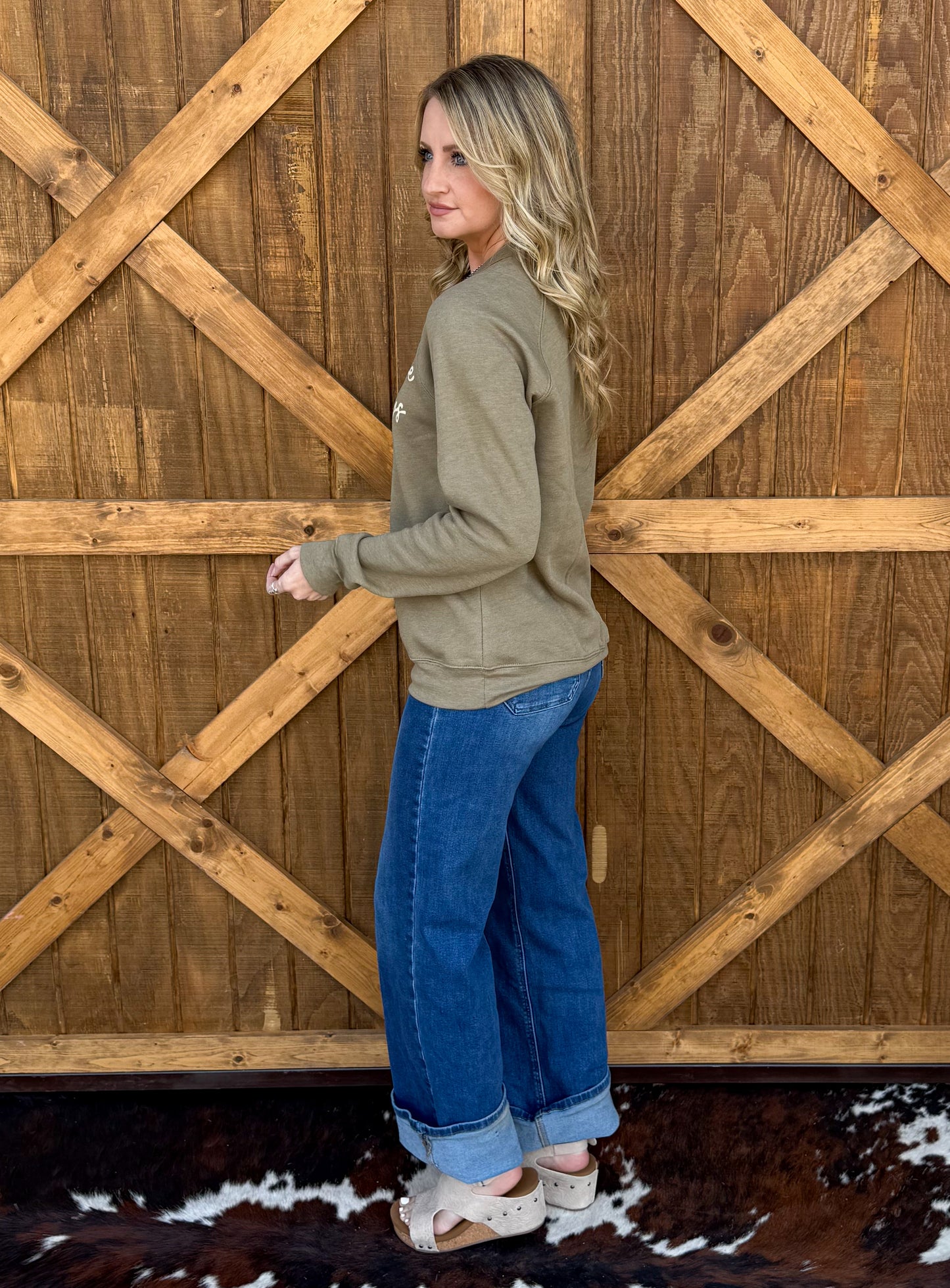 For The Love of Cowboys Sweatshirt