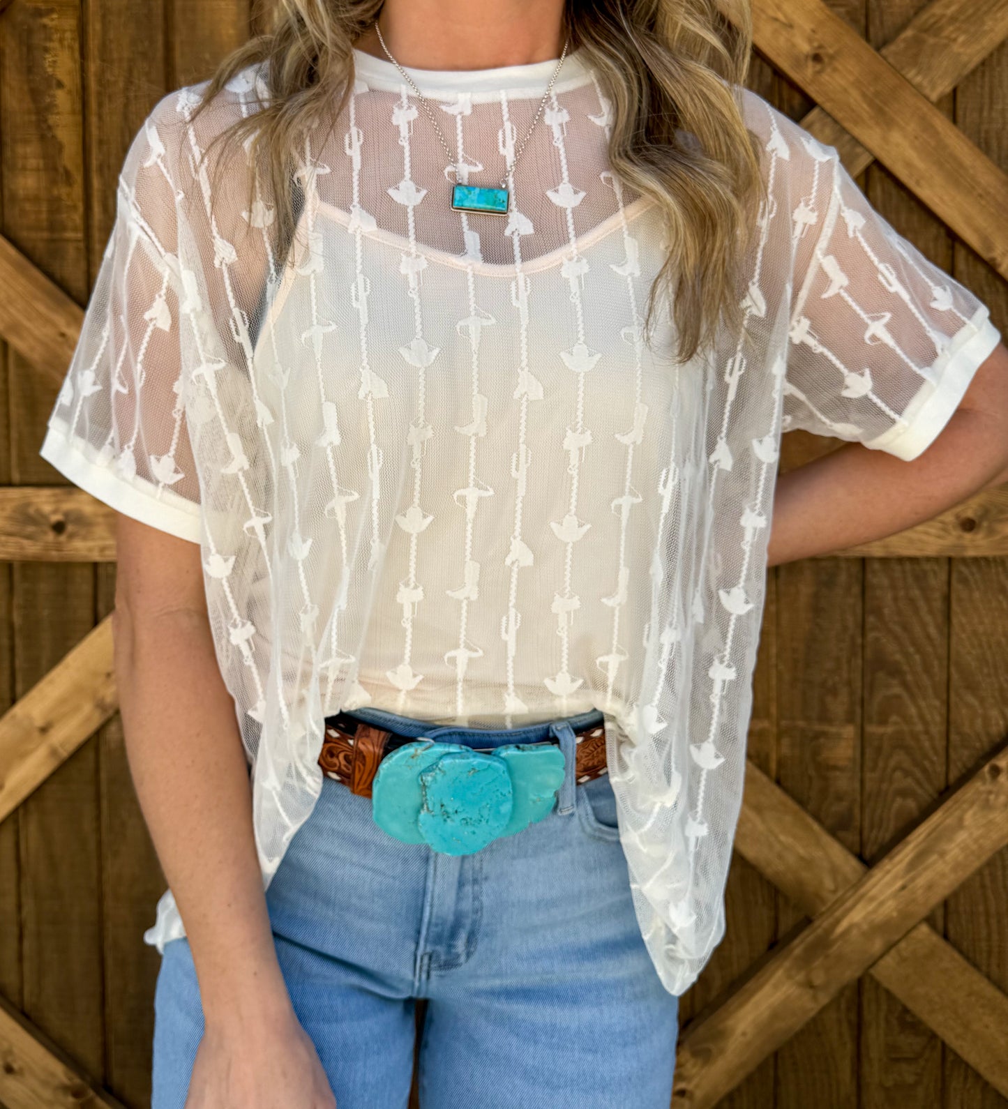 Cowtown Cutesy Mesh