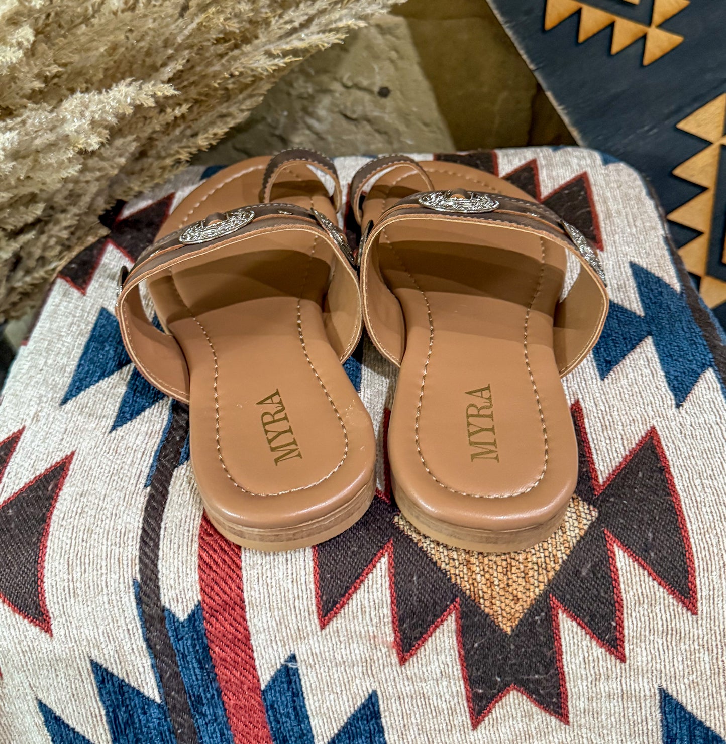 Sagebrush Concho Sandals *Brown