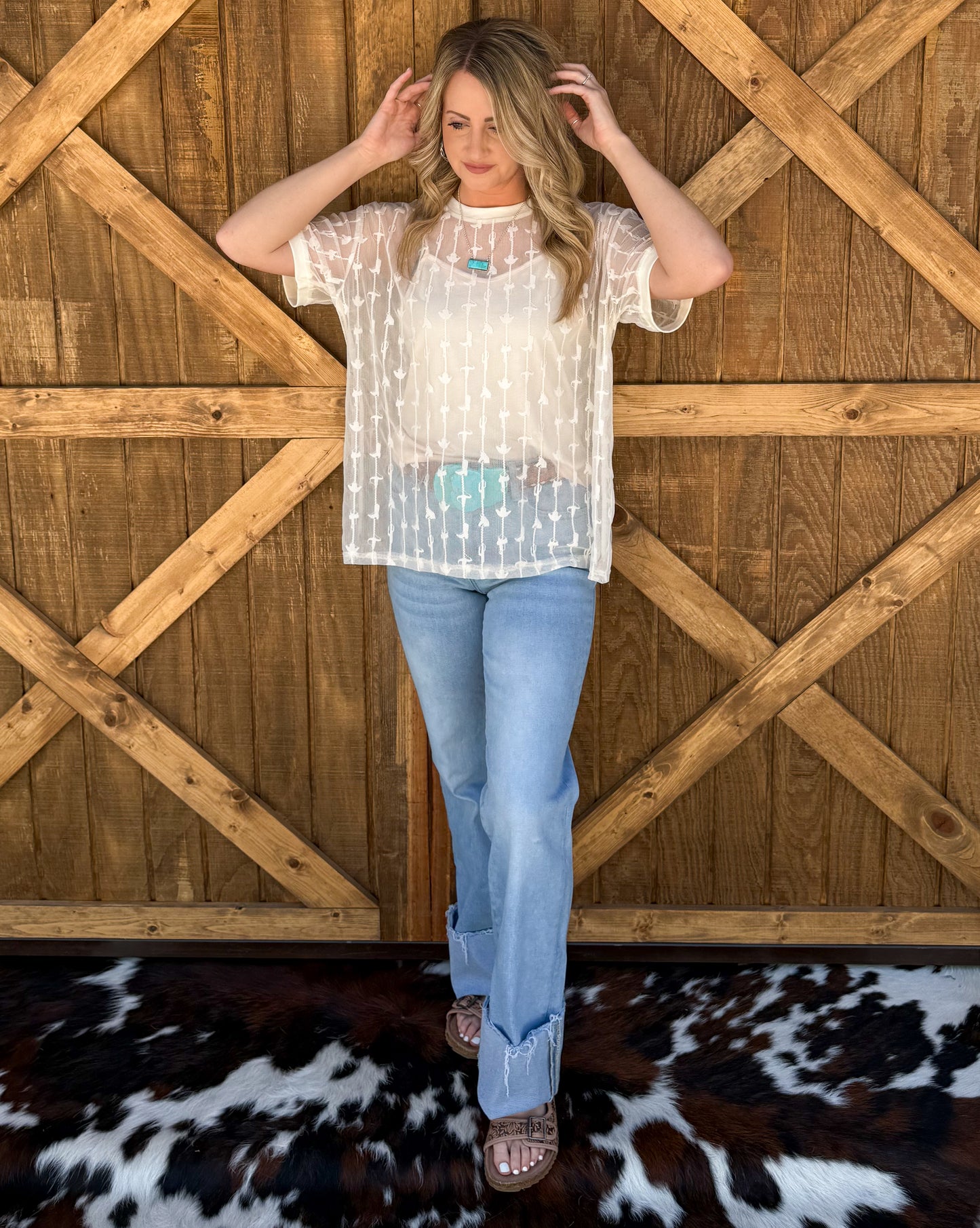 Cowtown Cutesy Mesh