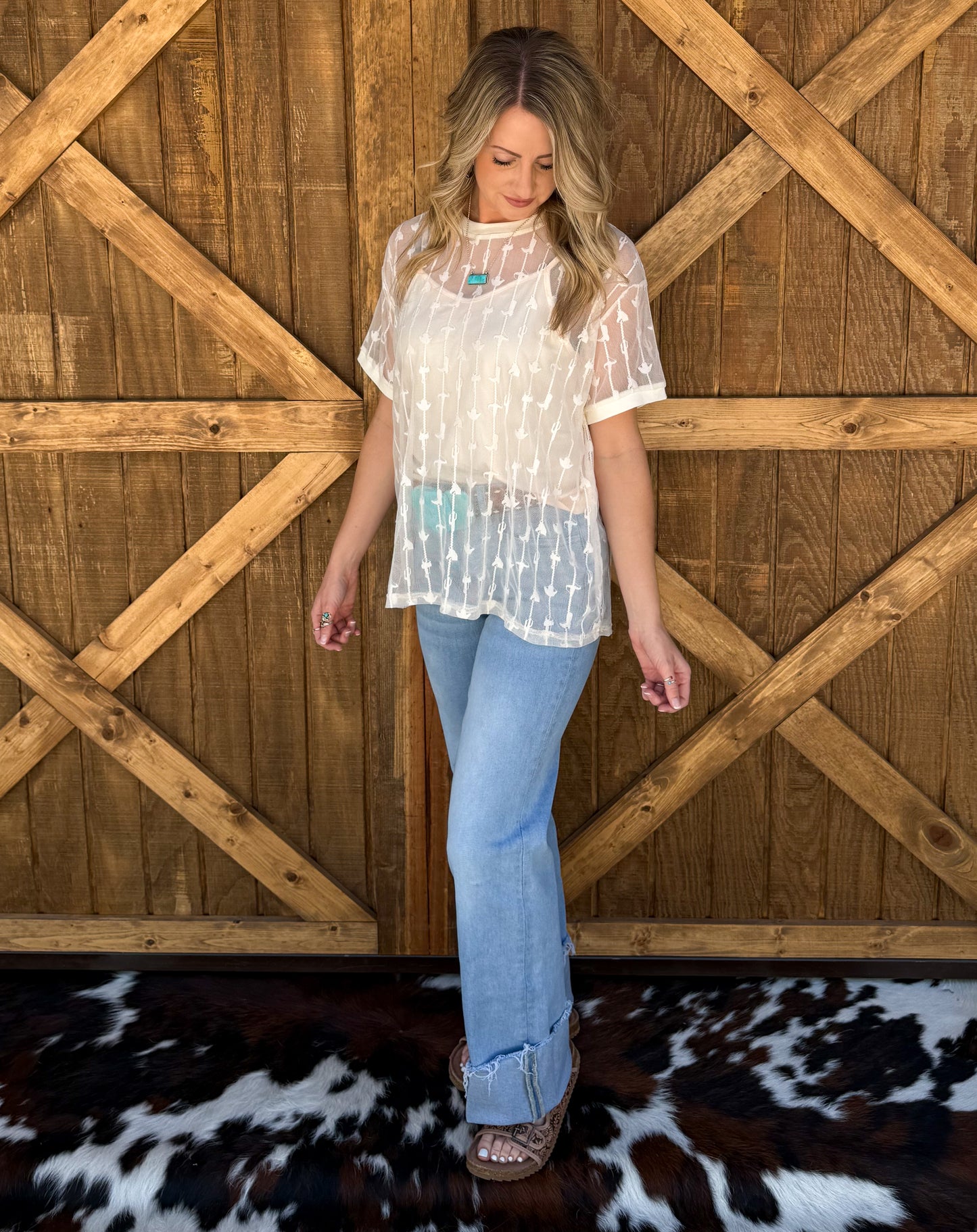Cowtown Cutesy Mesh