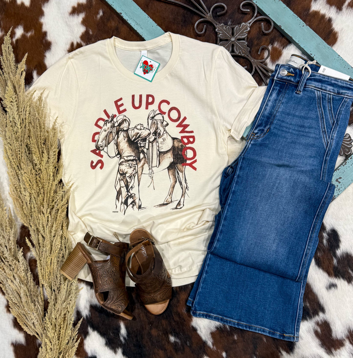 Saddle Up Cowboy Tee