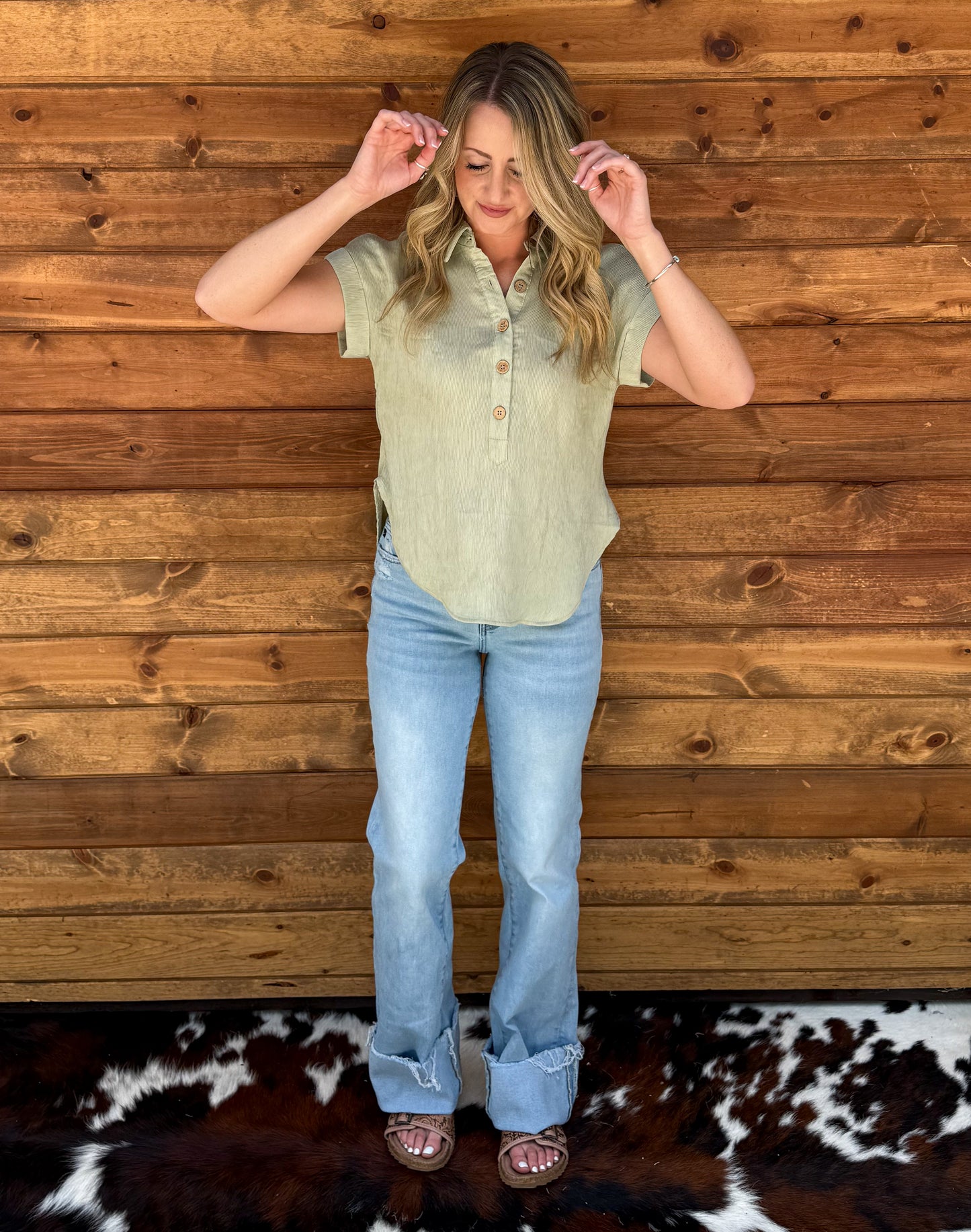 Simple Cowgirl Top