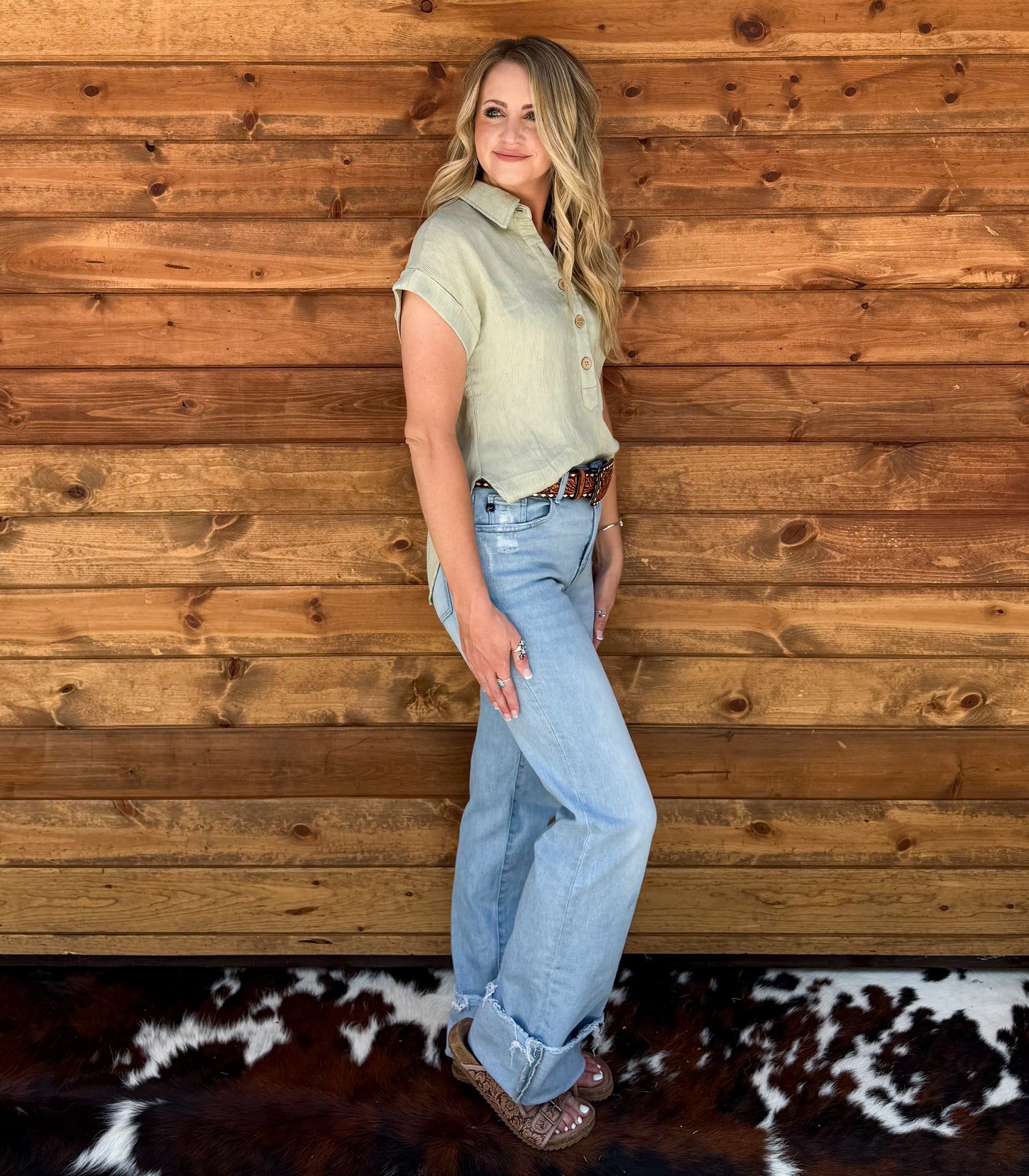 Simple Cowgirl Top