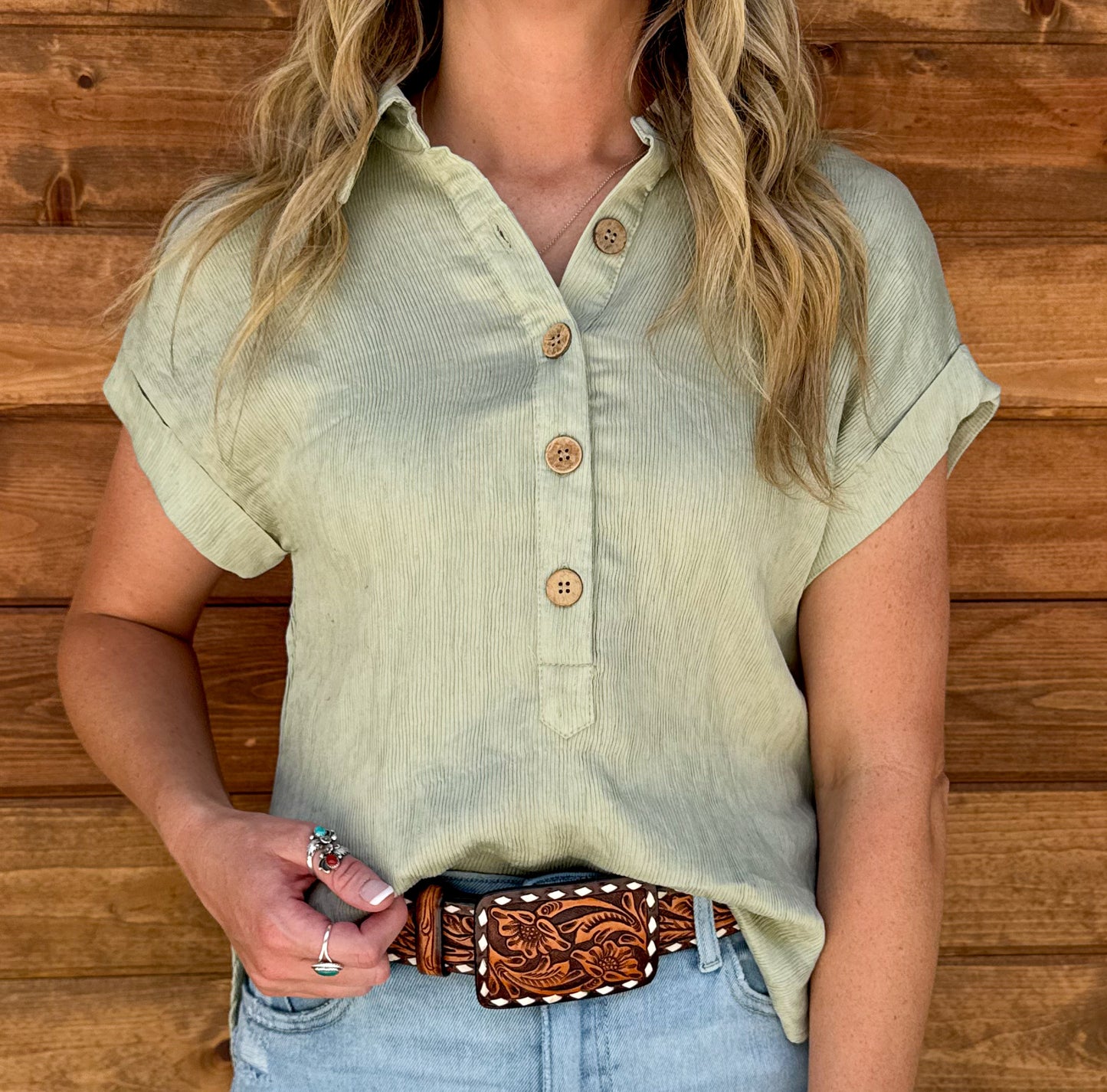 Simple Cowgirl Top
