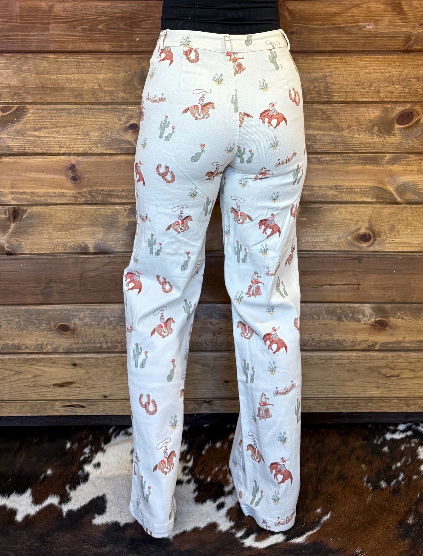 Cowboys & Horseshoes Pants