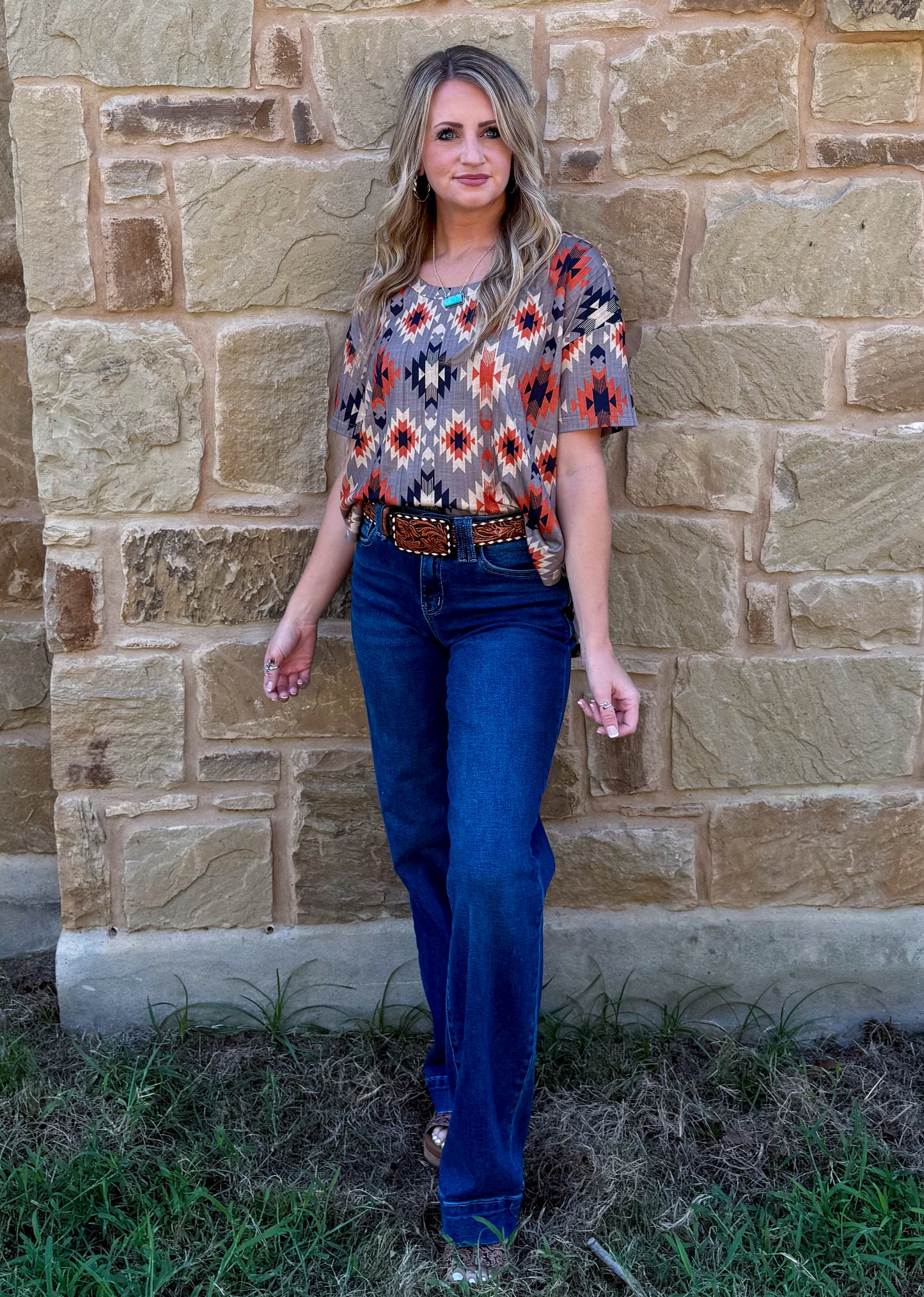 Rocky Mountain Aztec Top