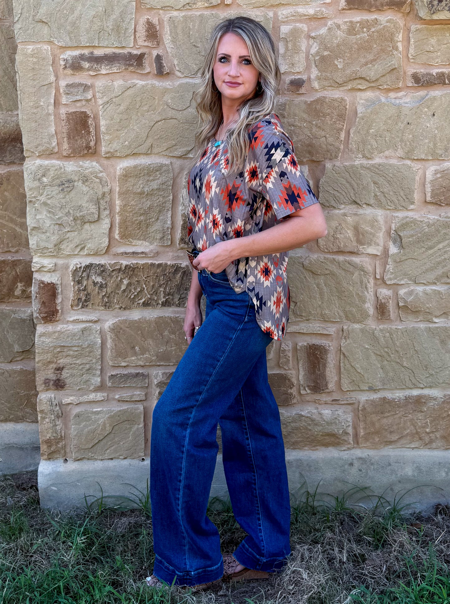 Rocky Mountain Aztec Top