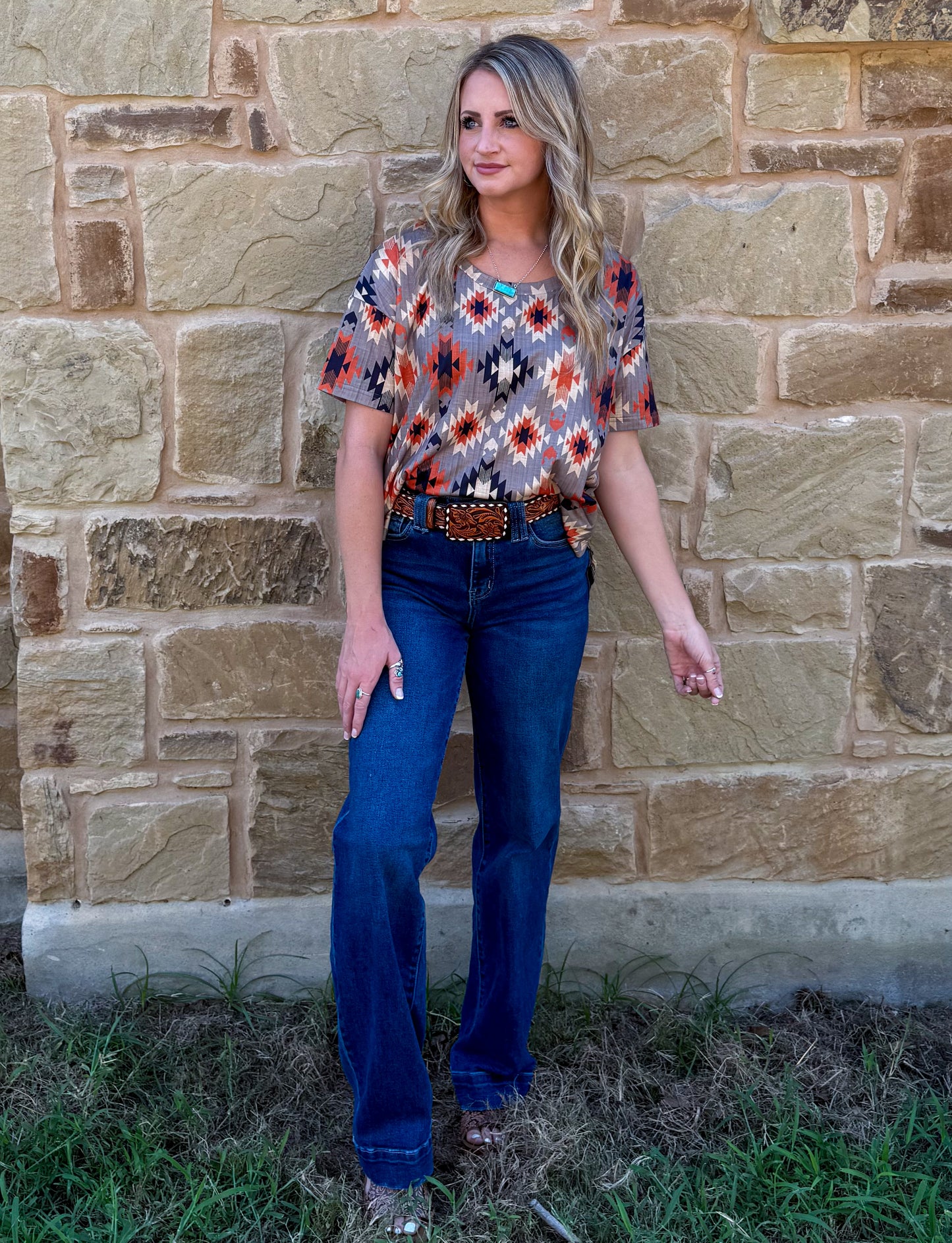 Rocky Mountain Aztec Top