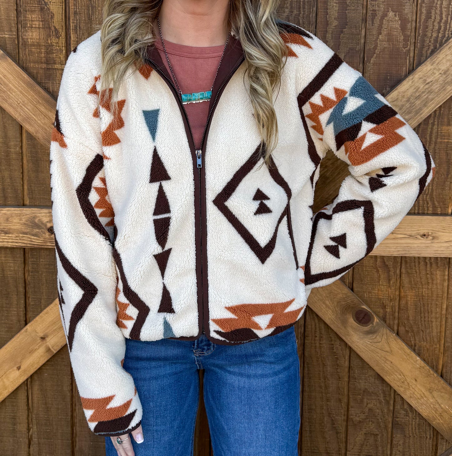 Autumn Aztec Jacket