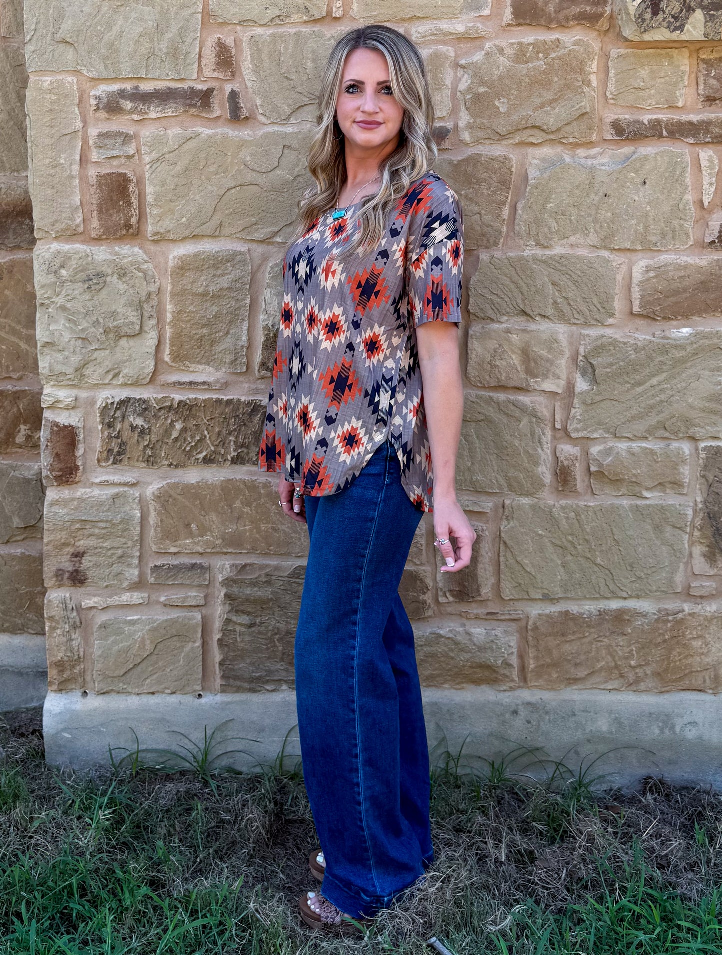 Rocky Mountain Aztec Top