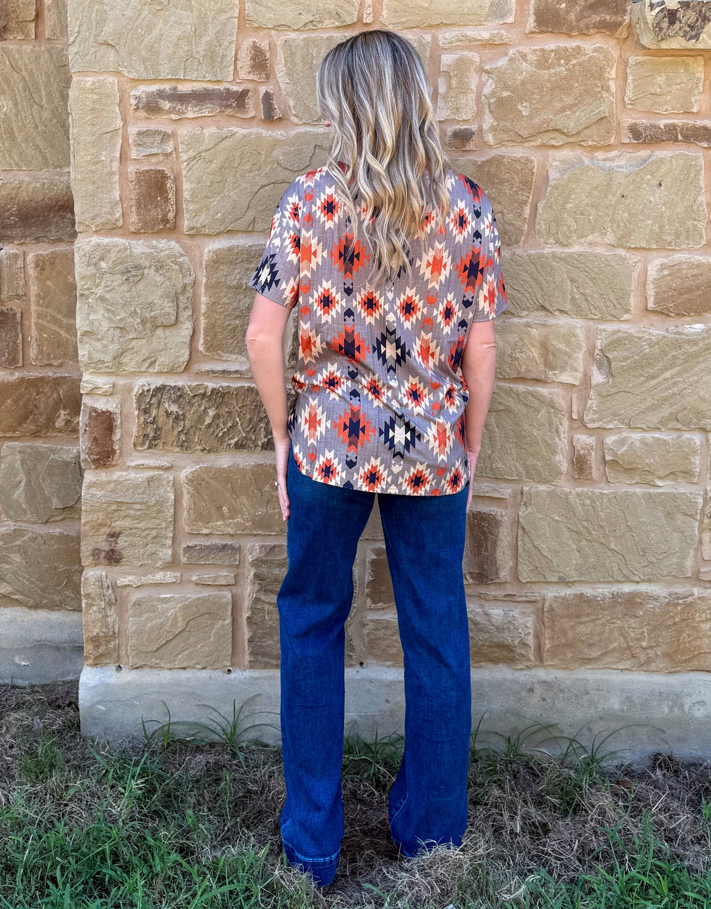 Rocky Mountain Aztec Top