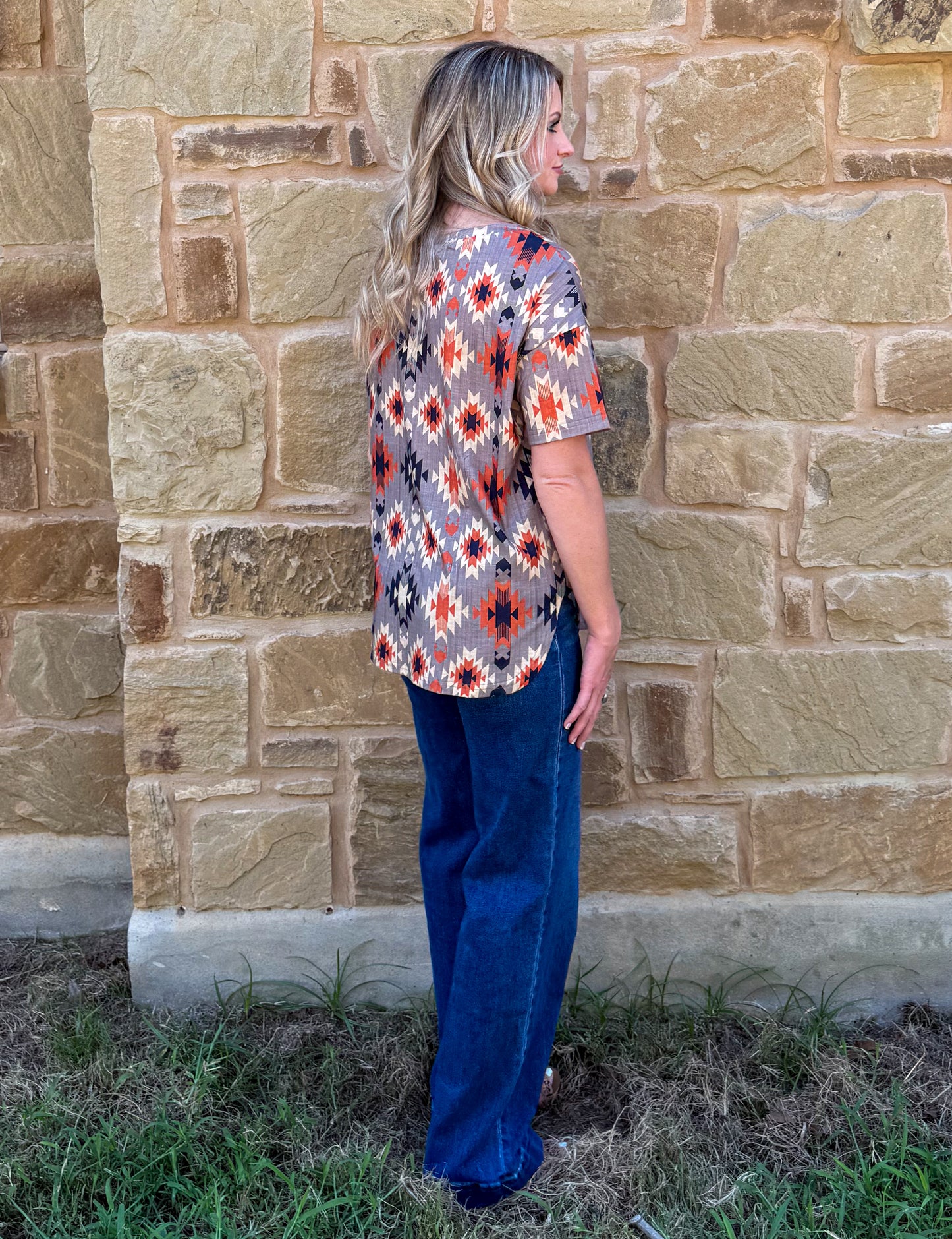 Rocky Mountain Aztec Top