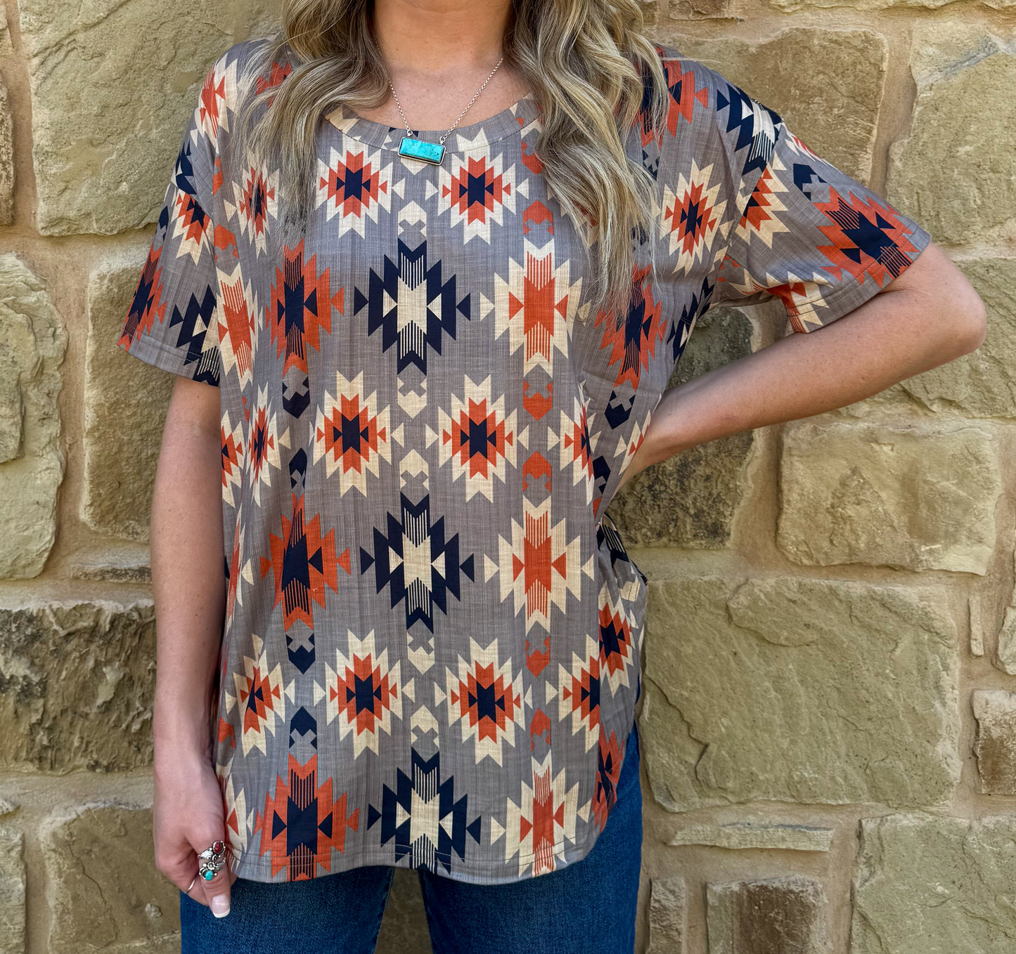 Rocky Mountain Aztec Top