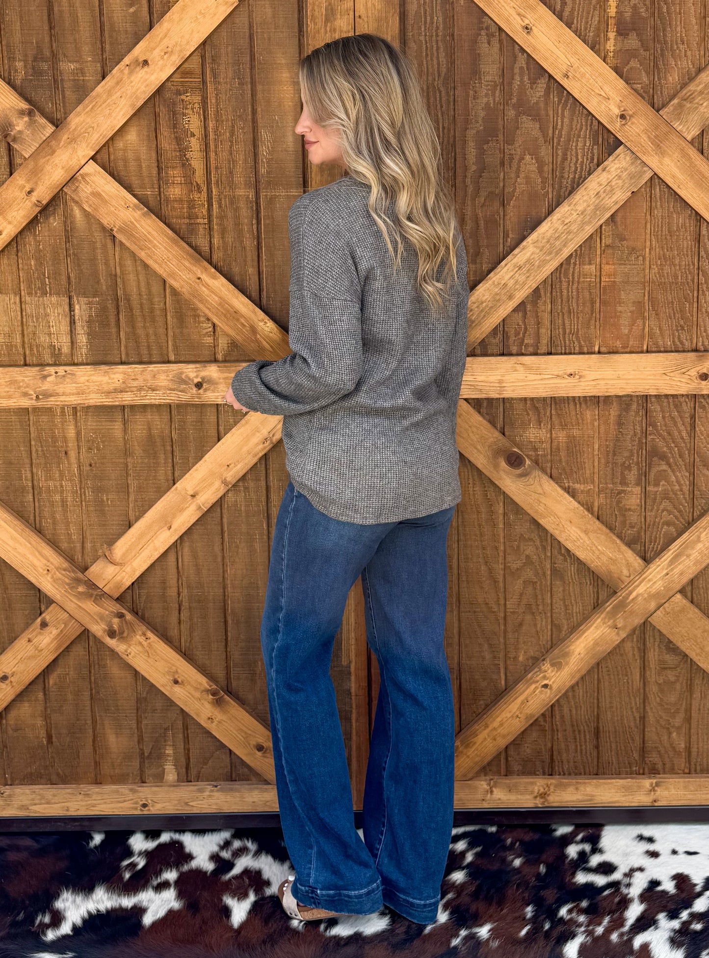 Coziest Long Sleeve *Charcoal