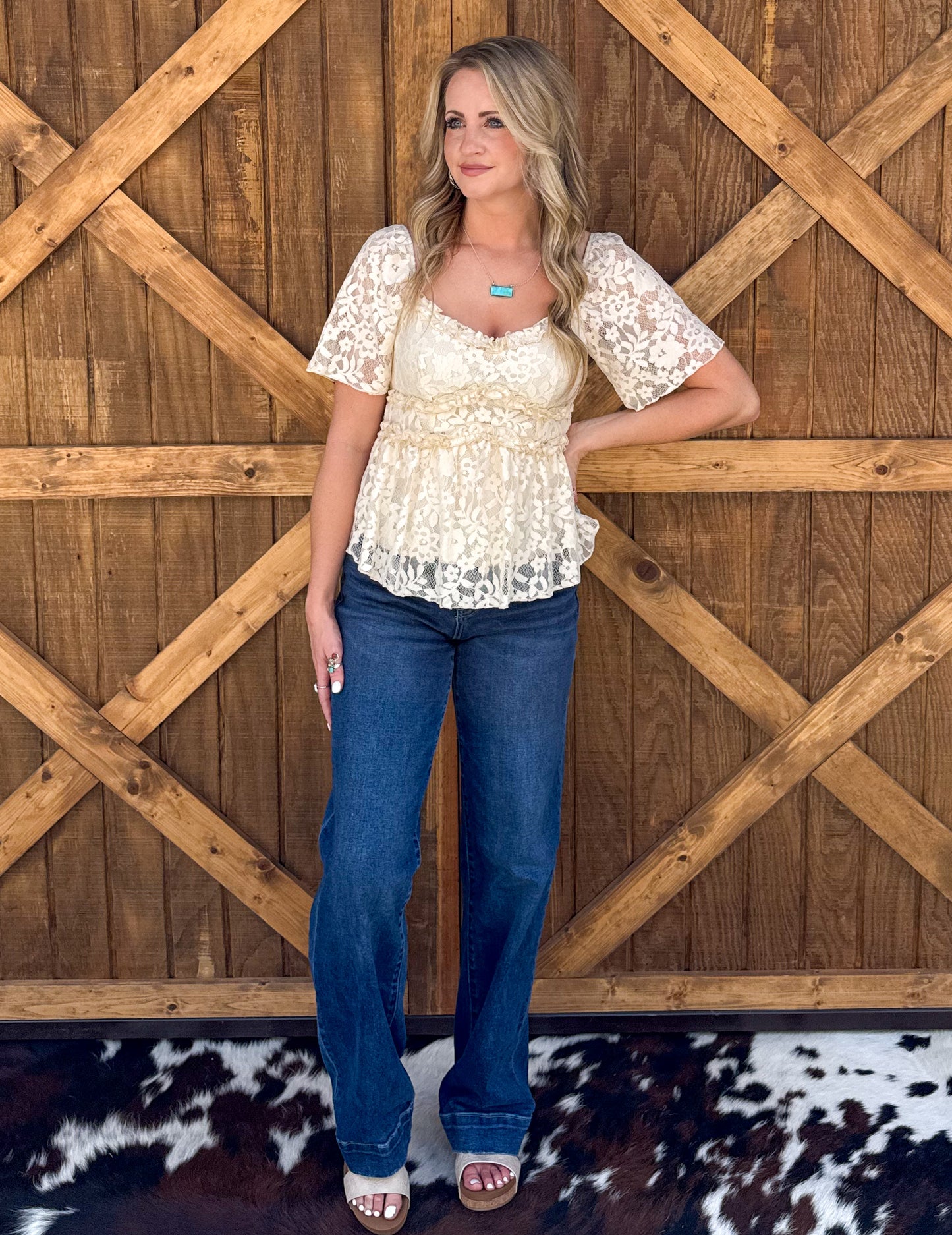 Pretty in Lace Top