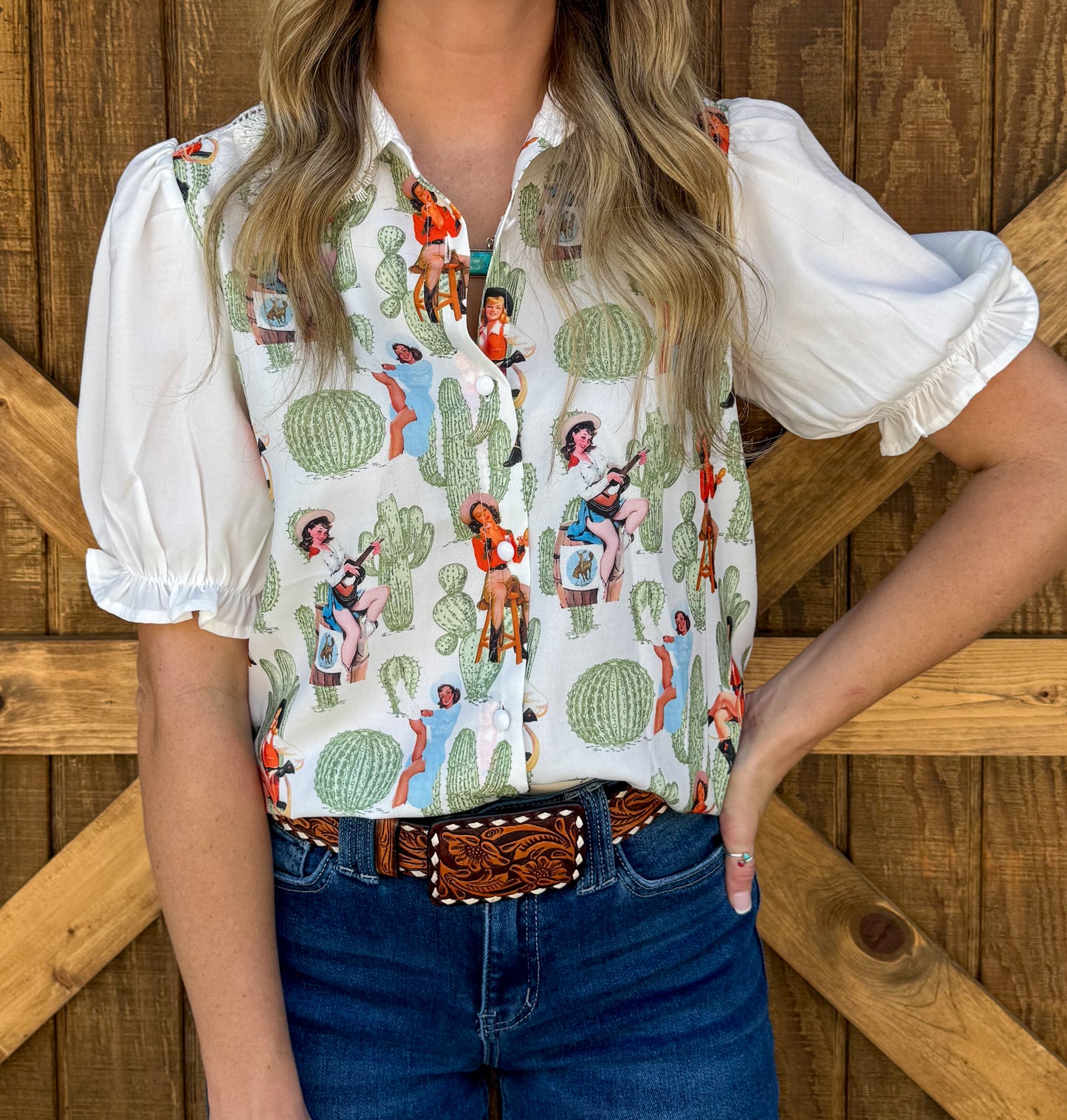 Pin Up Girl Blouse