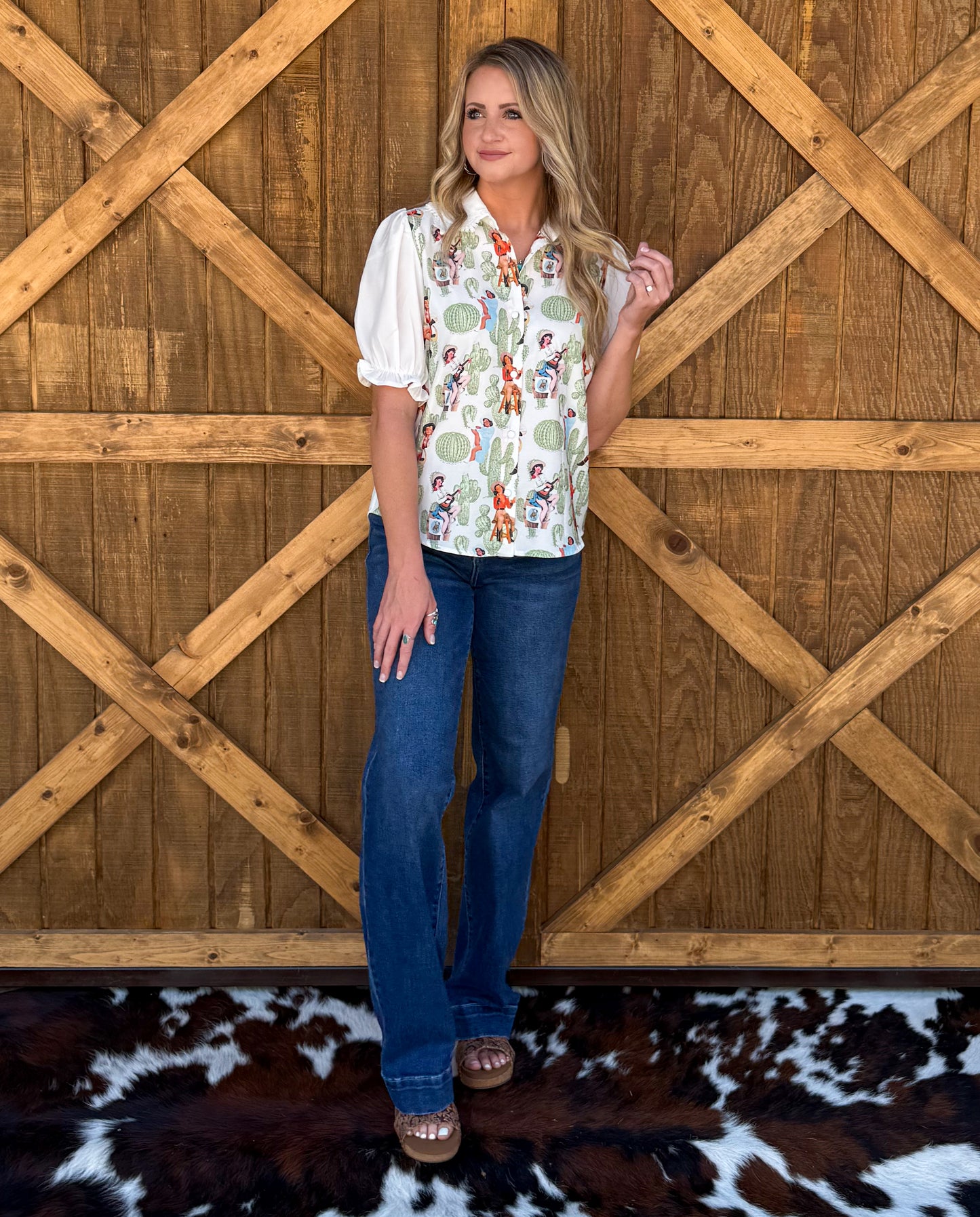 Pin Up Girl Blouse