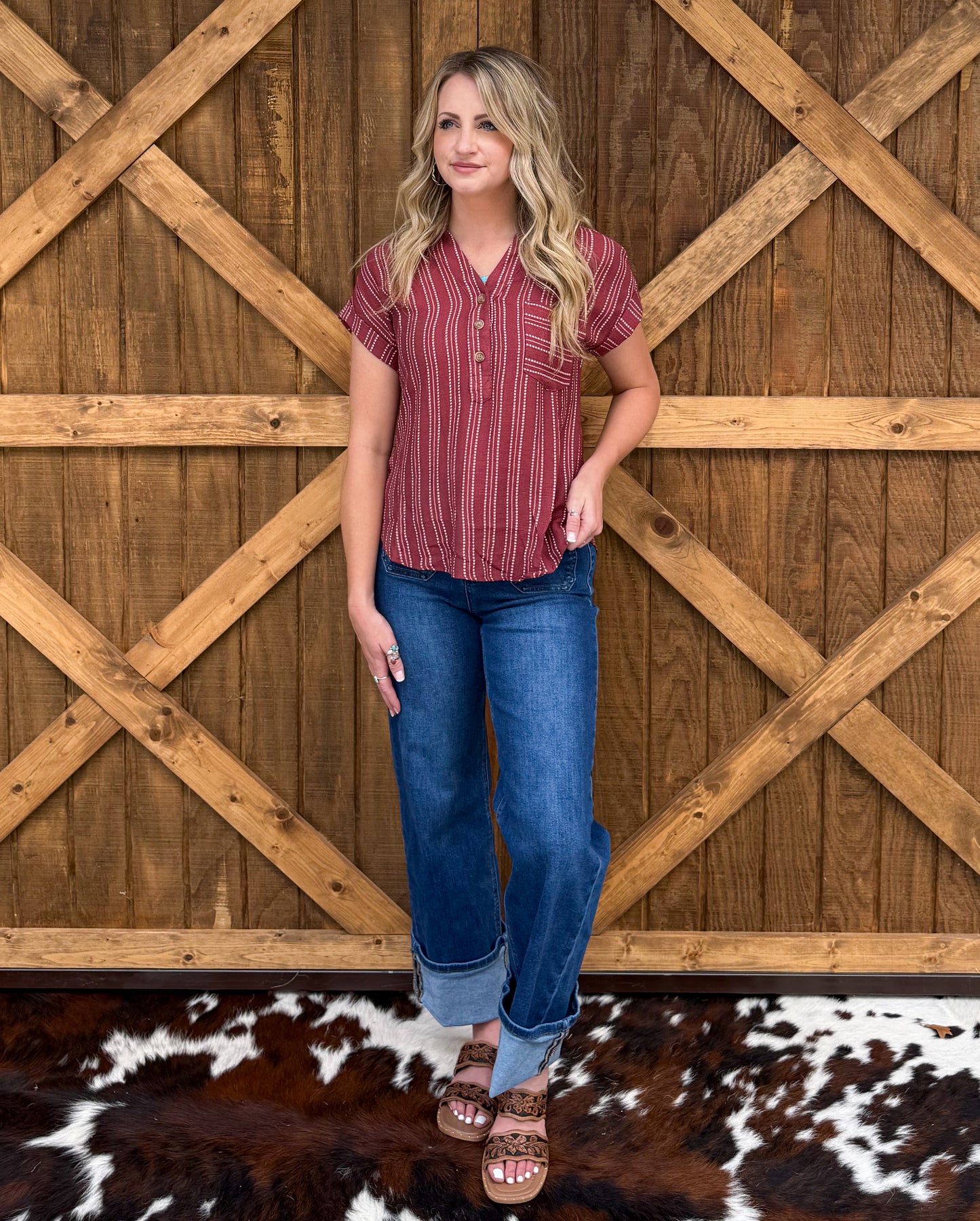 Lola Striped Top