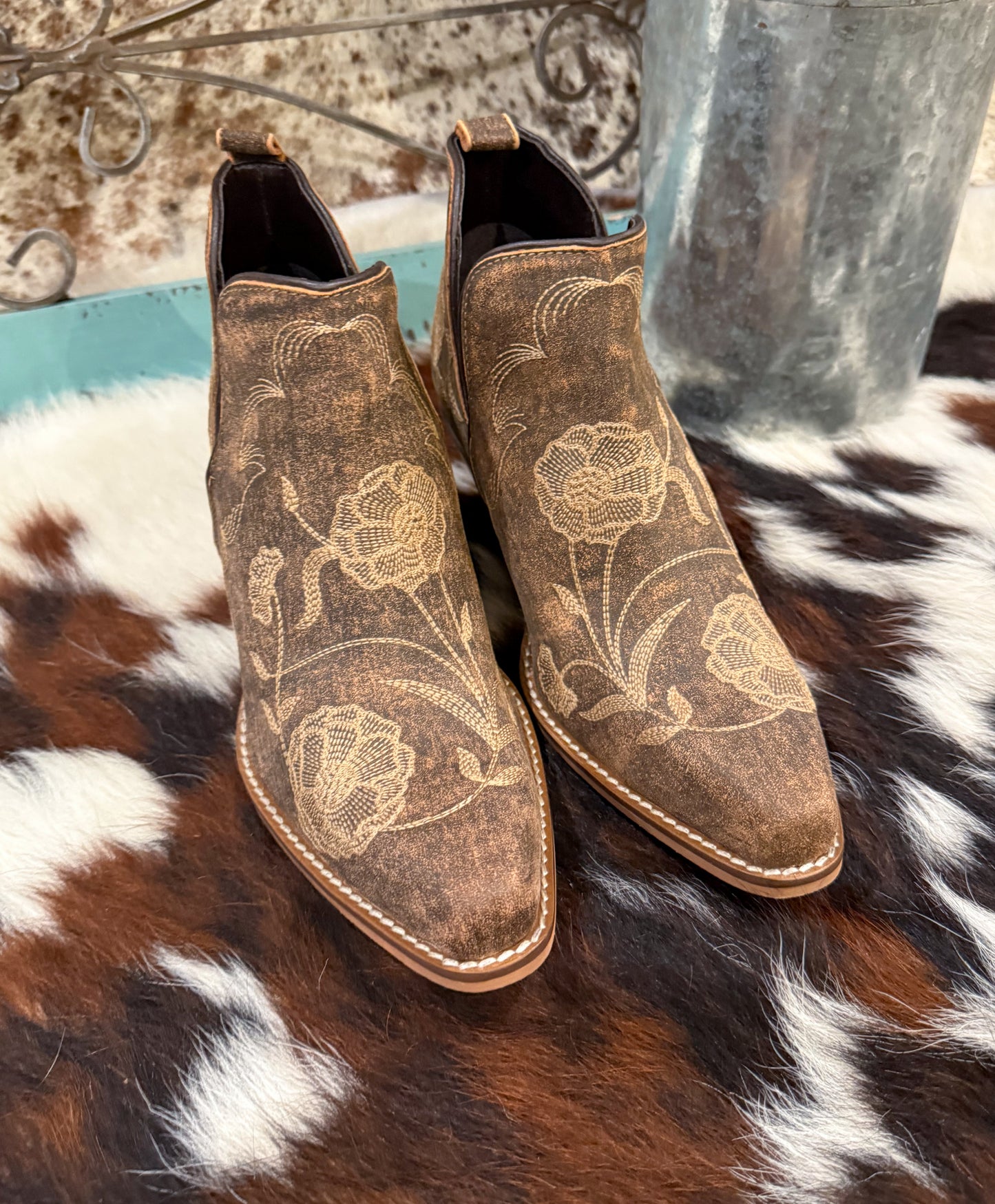 Southwest Booties *Brown