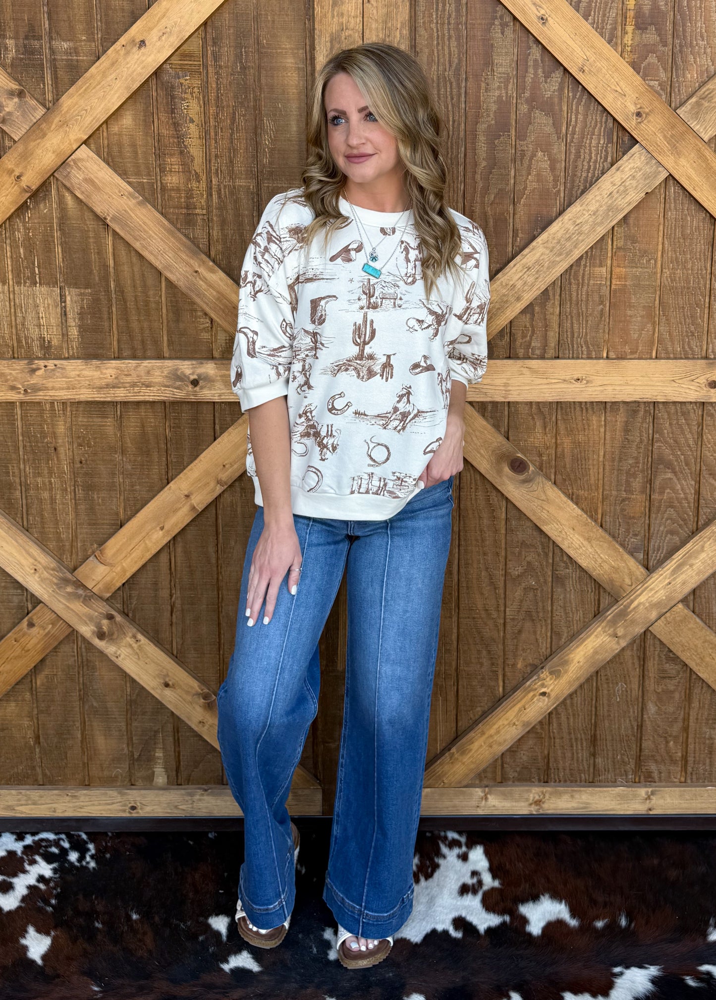 Cozy Cowboy Desert Top