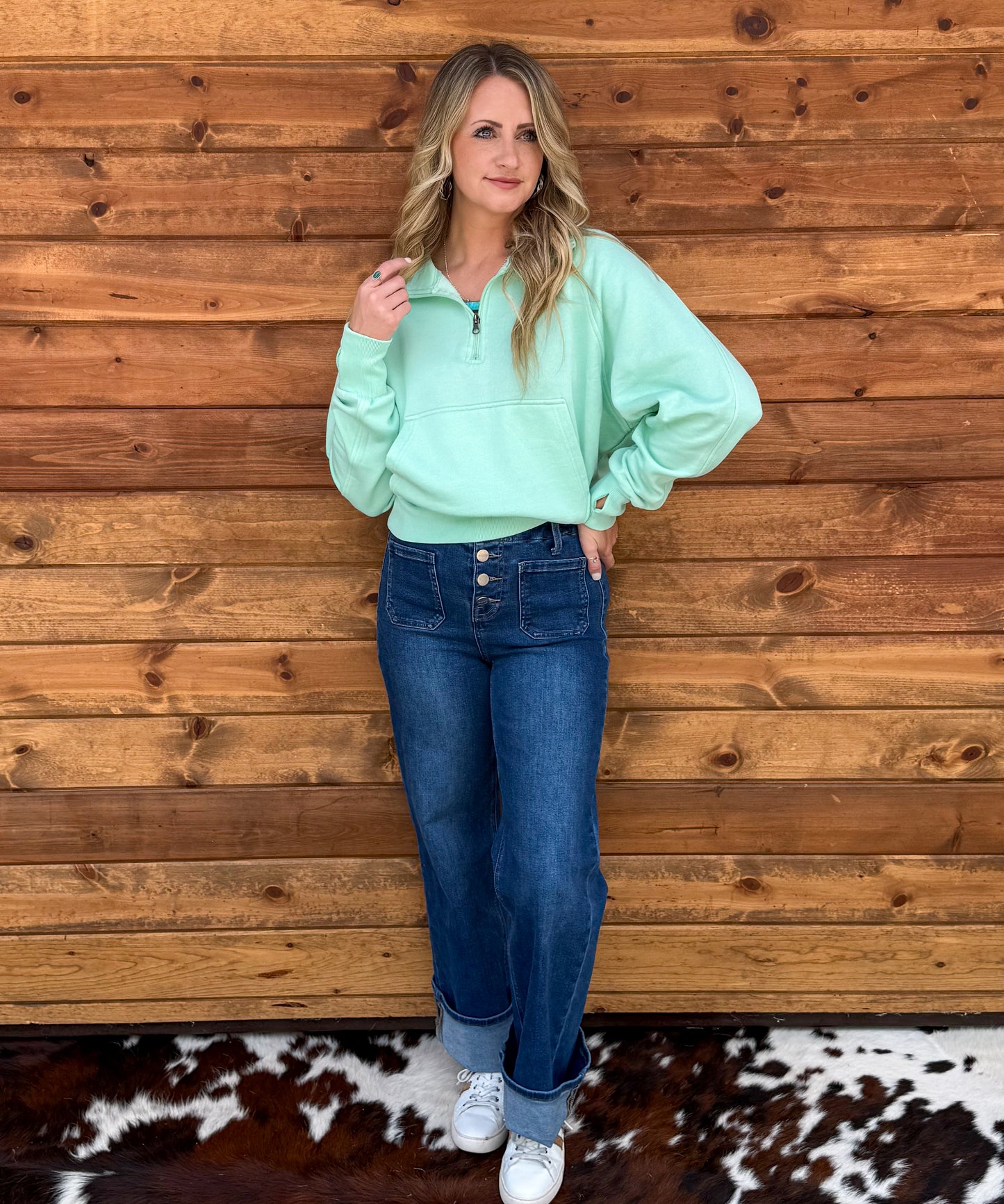 Mint To Be Pullover