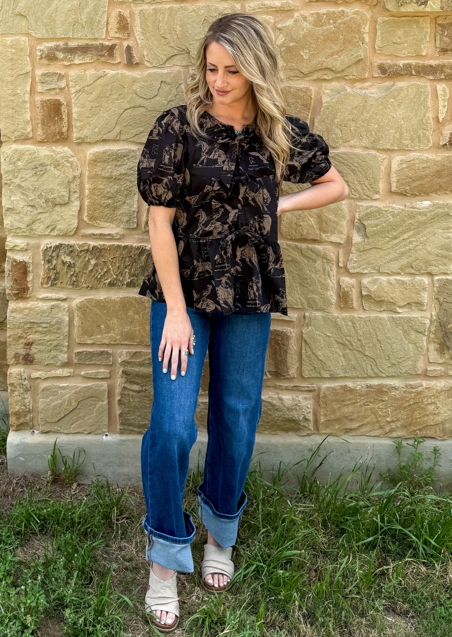 Rodeo Frill Top