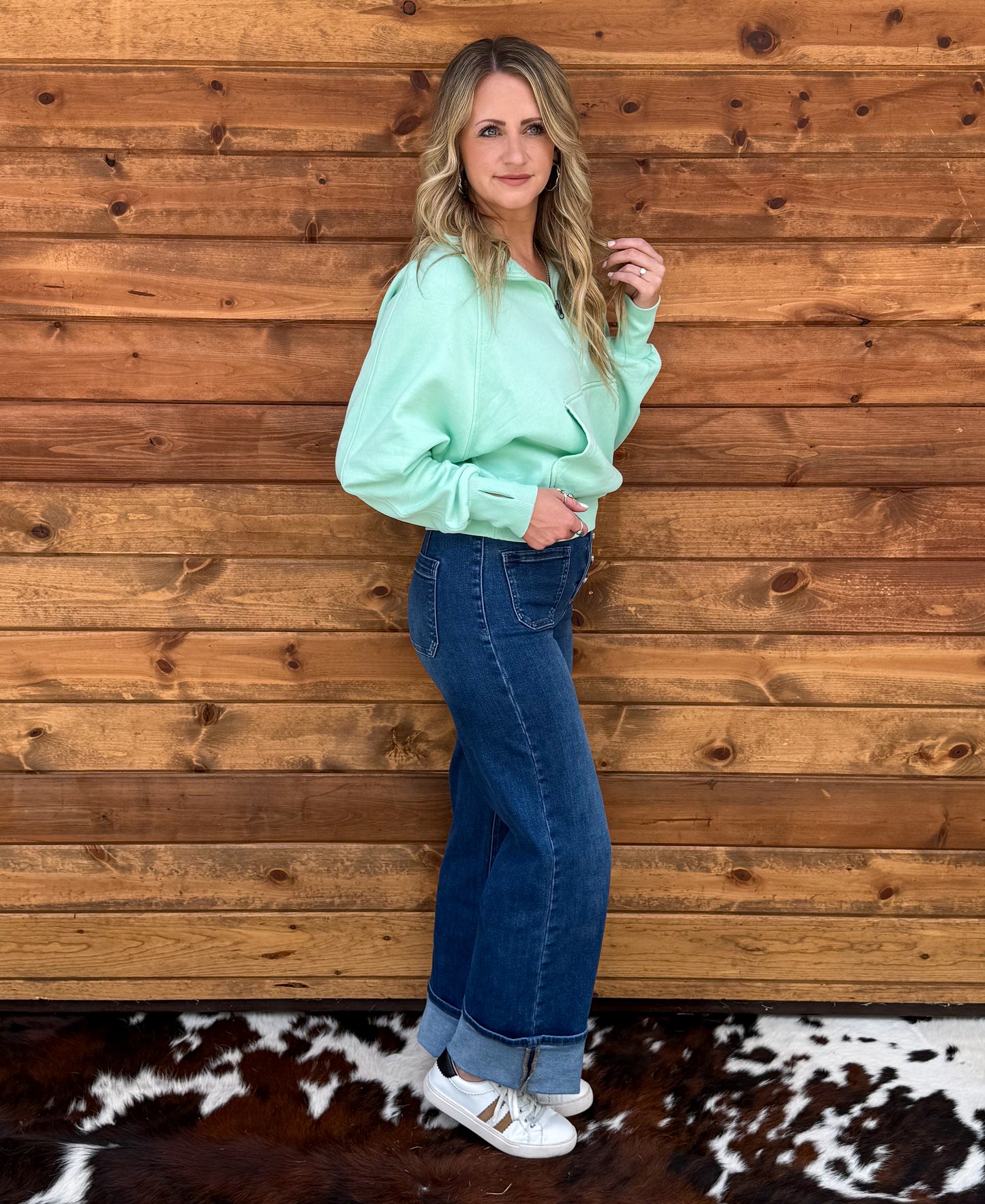 Mint To Be Pullover