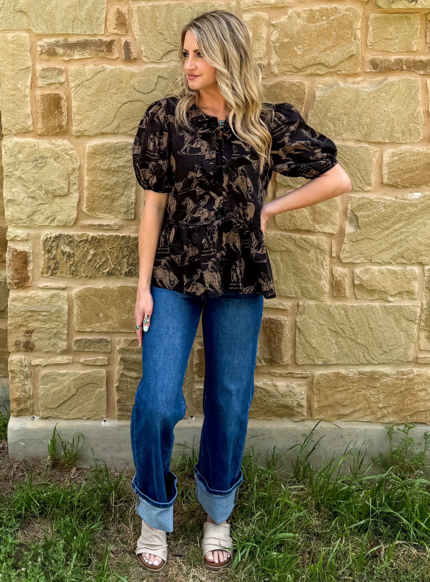 Rodeo Frill Top
