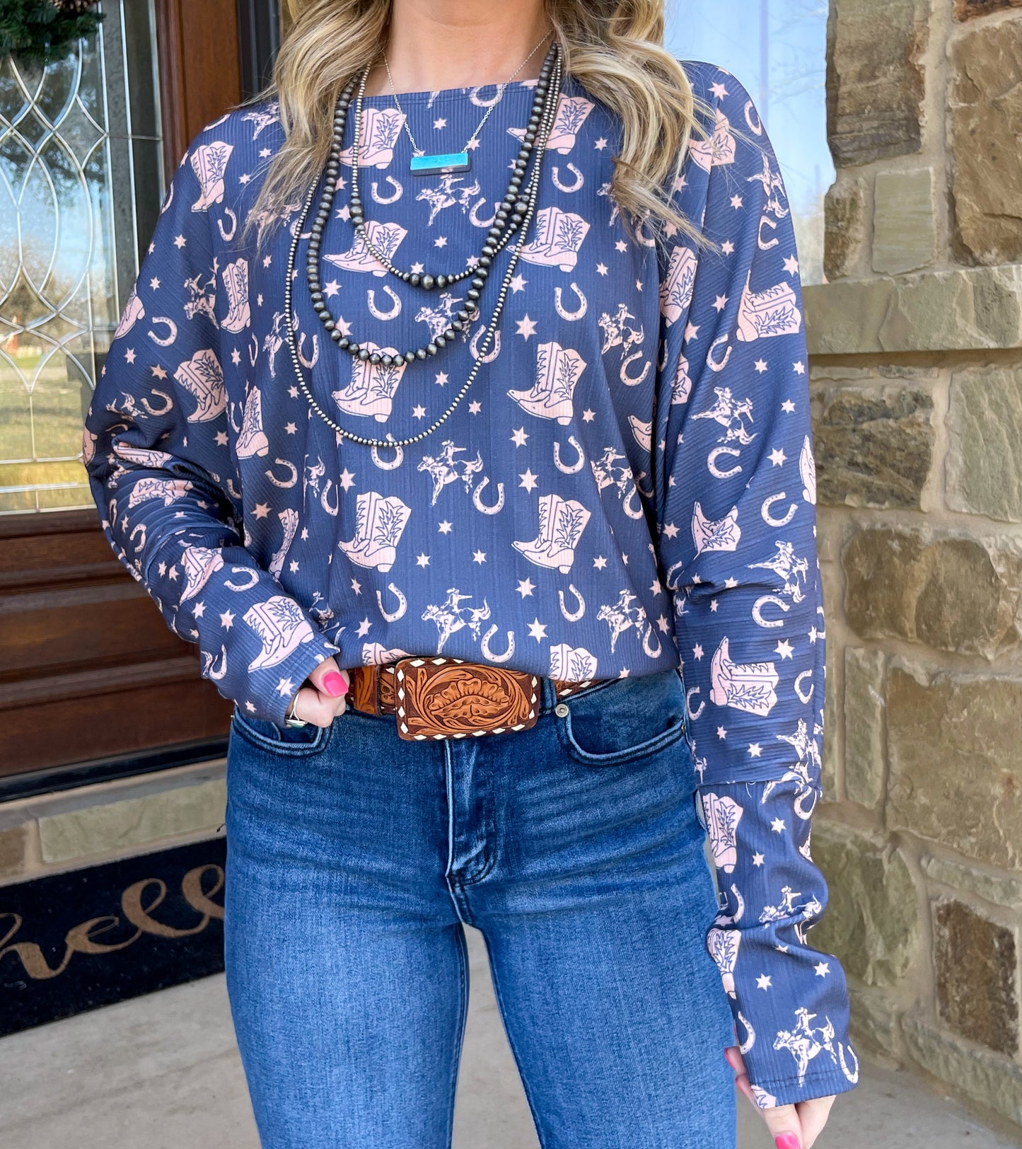 Star Struck Cowboy Long Sleeve