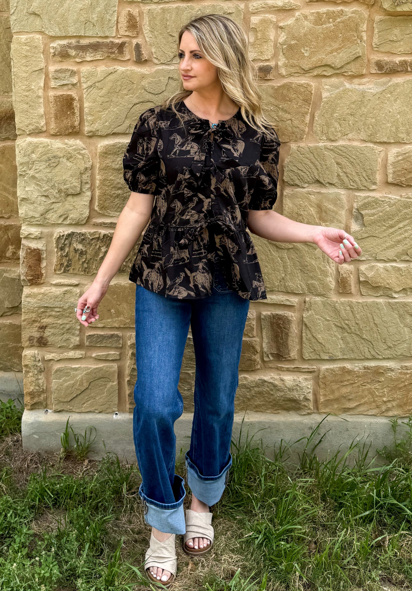 Rodeo Frill Top