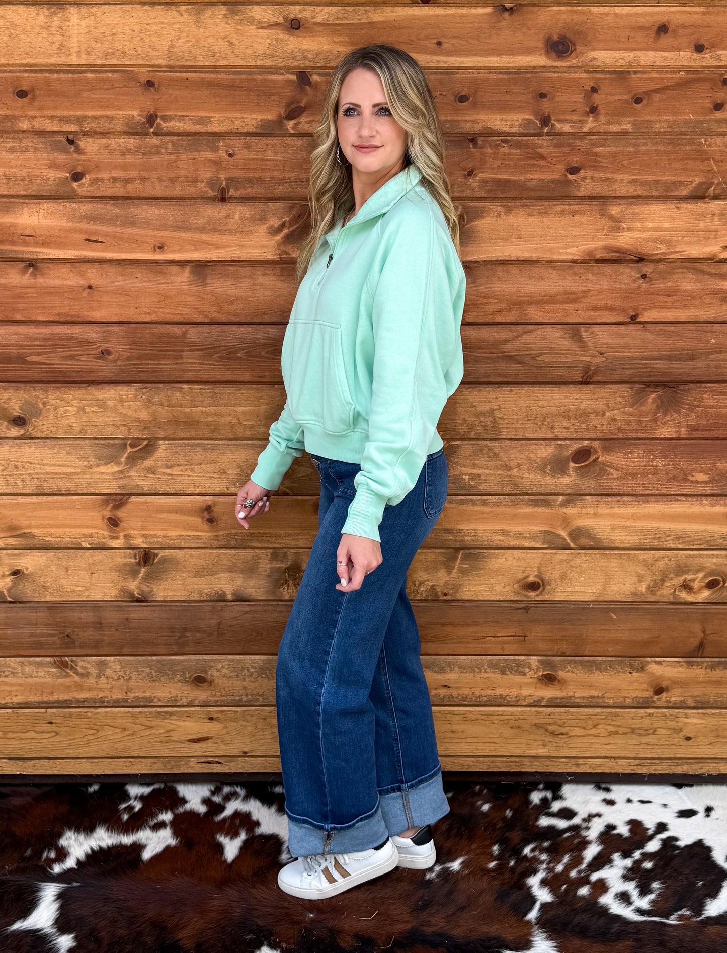 Mint To Be Pullover