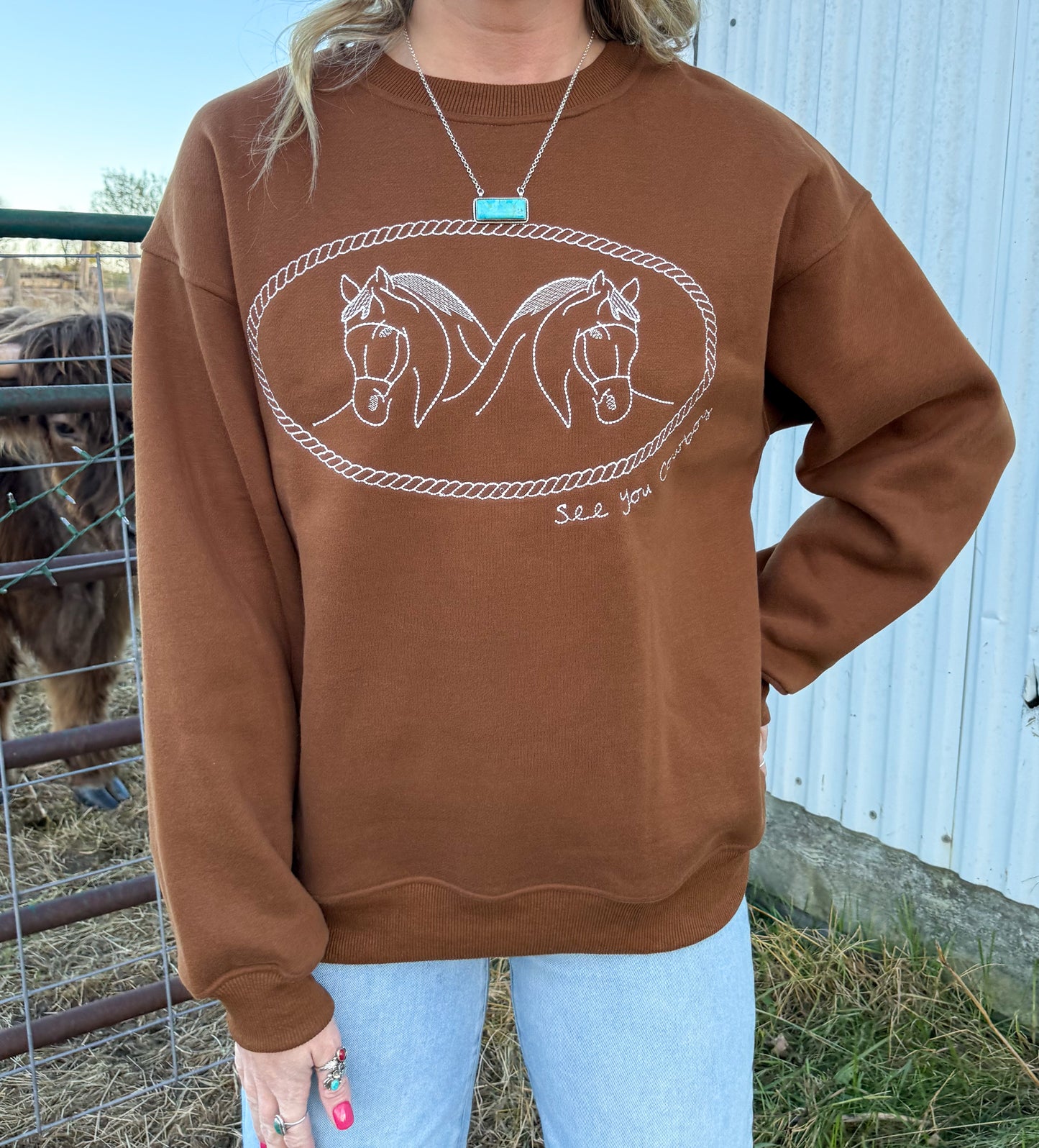 Rusty Horses Sweatshirt