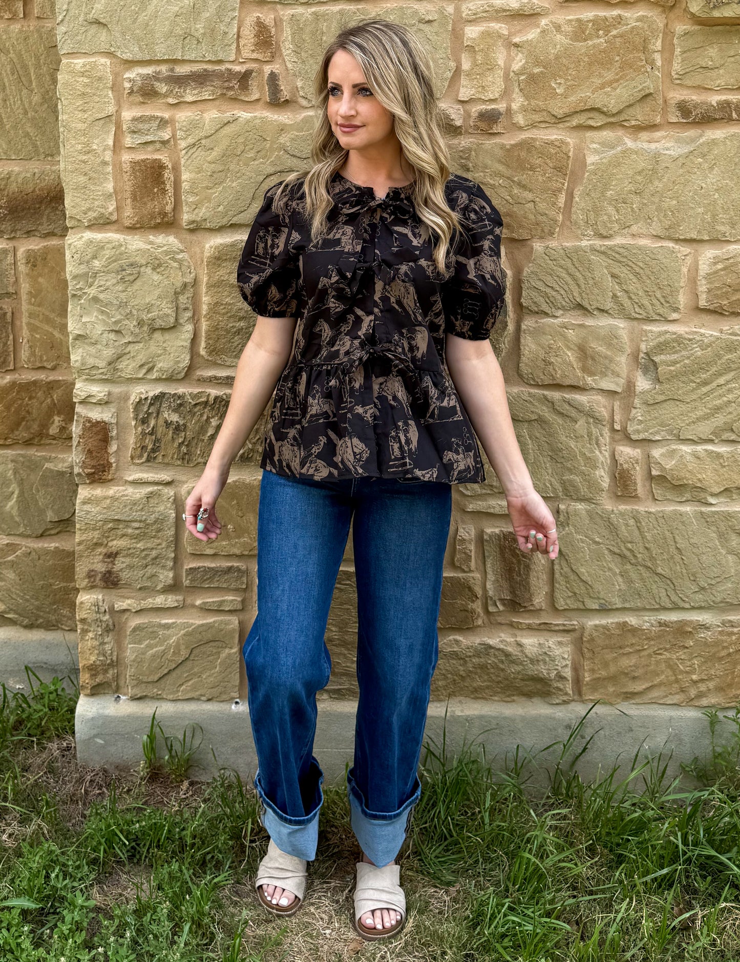 Rodeo Frill Top