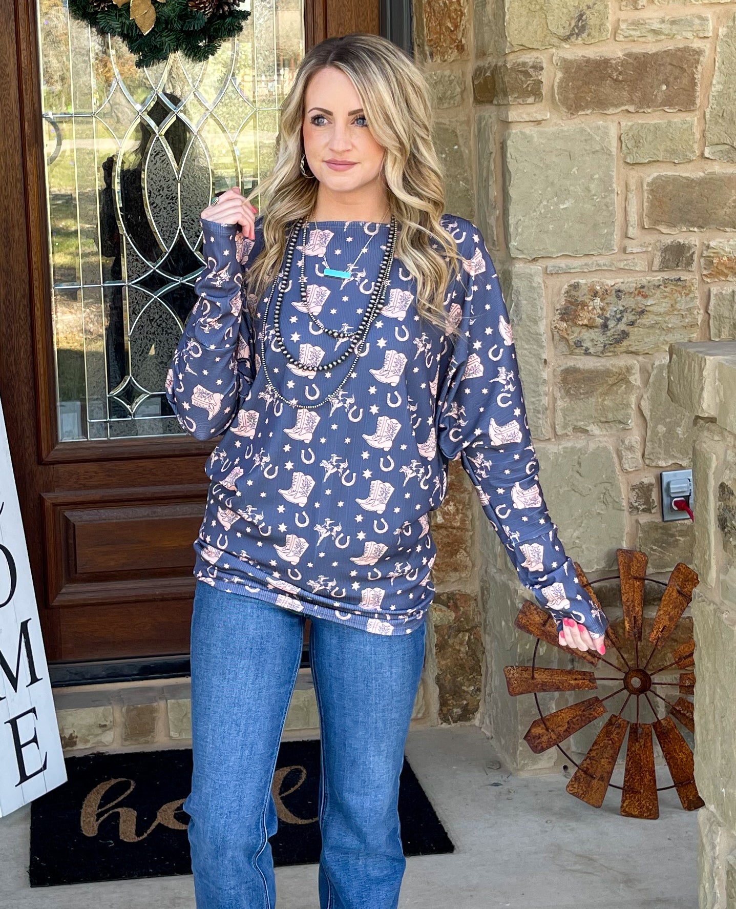 Star Struck Cowboy Long Sleeve