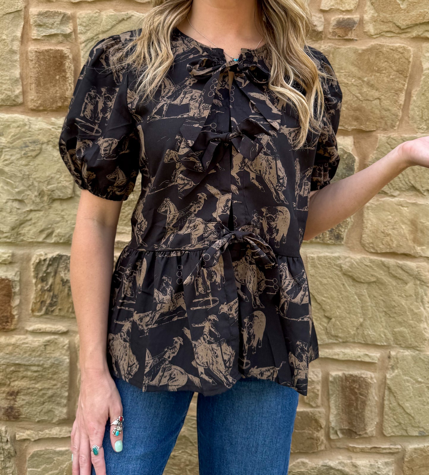 Rodeo Frill Top