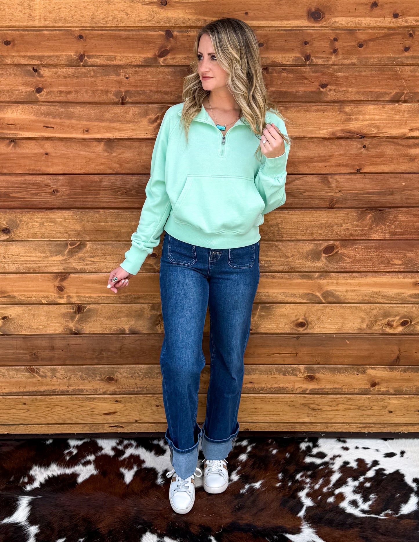 Mint To Be Pullover