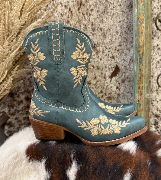The Floral Booties