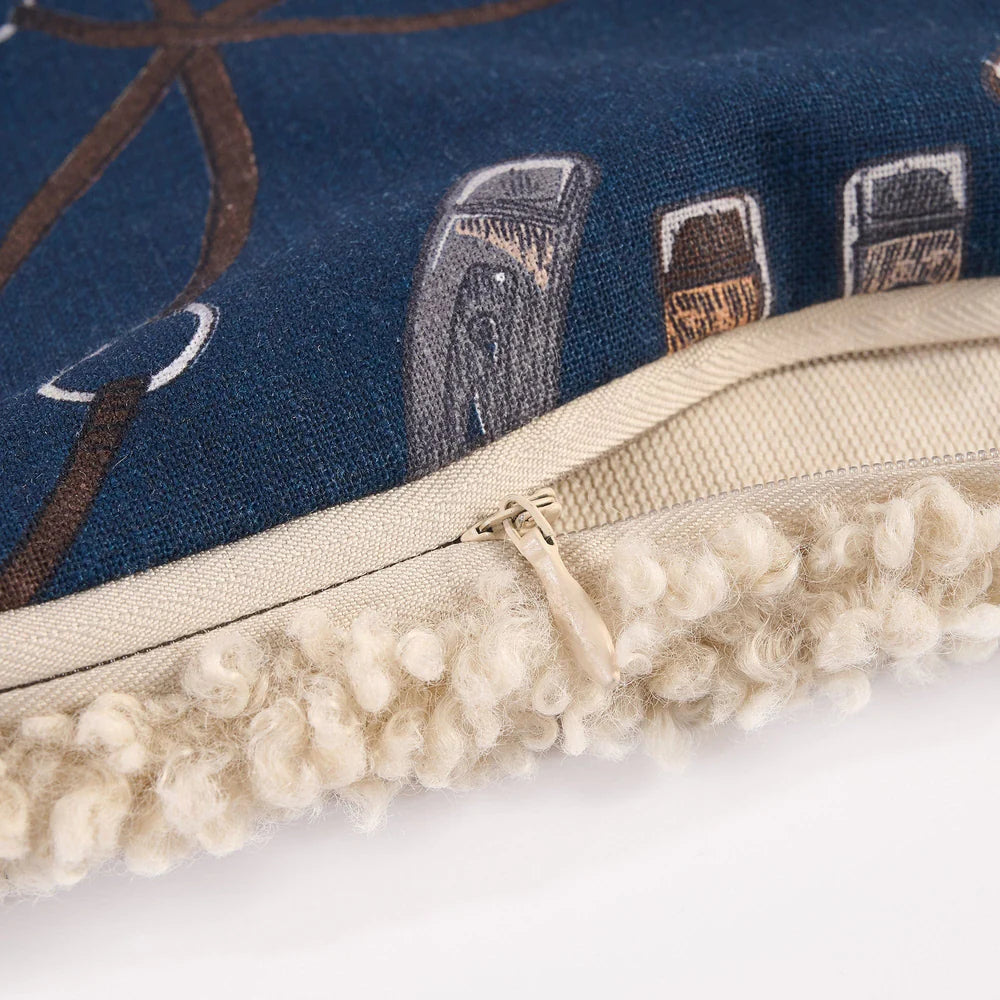 Saratoga Teddy-Backed PIllow