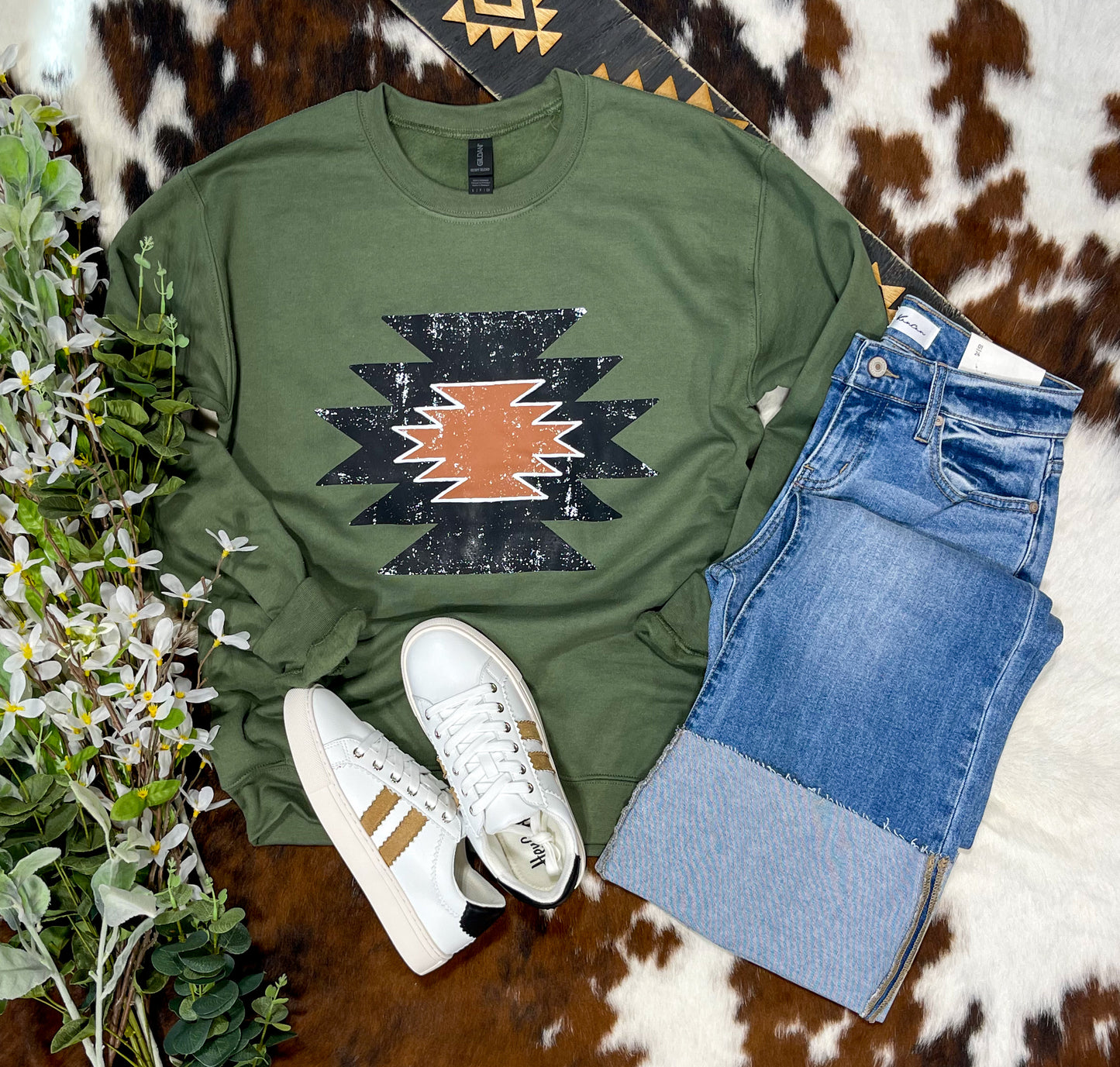 Southwest Aztec Sweatshirt