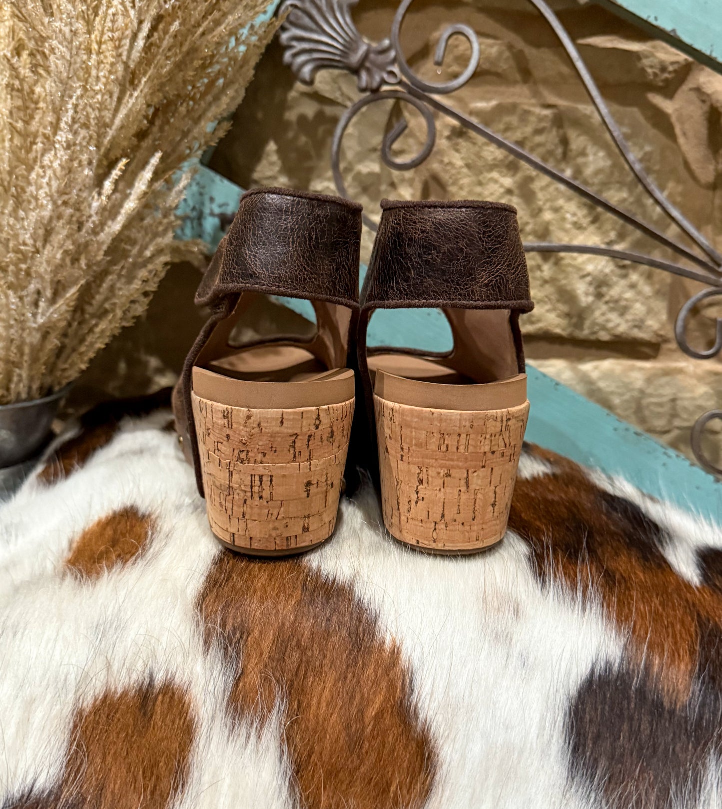 Frisky Corkys Wedges *Espresso